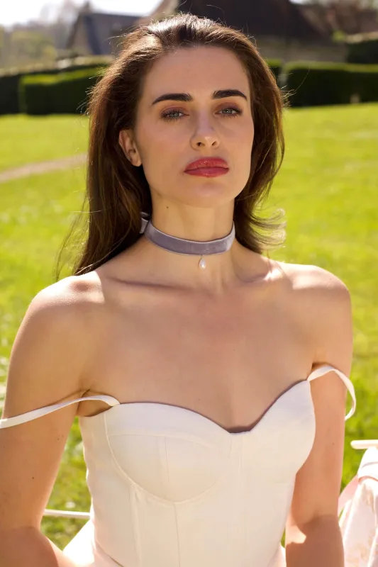 Olie Velvet Choker sold by GAALA