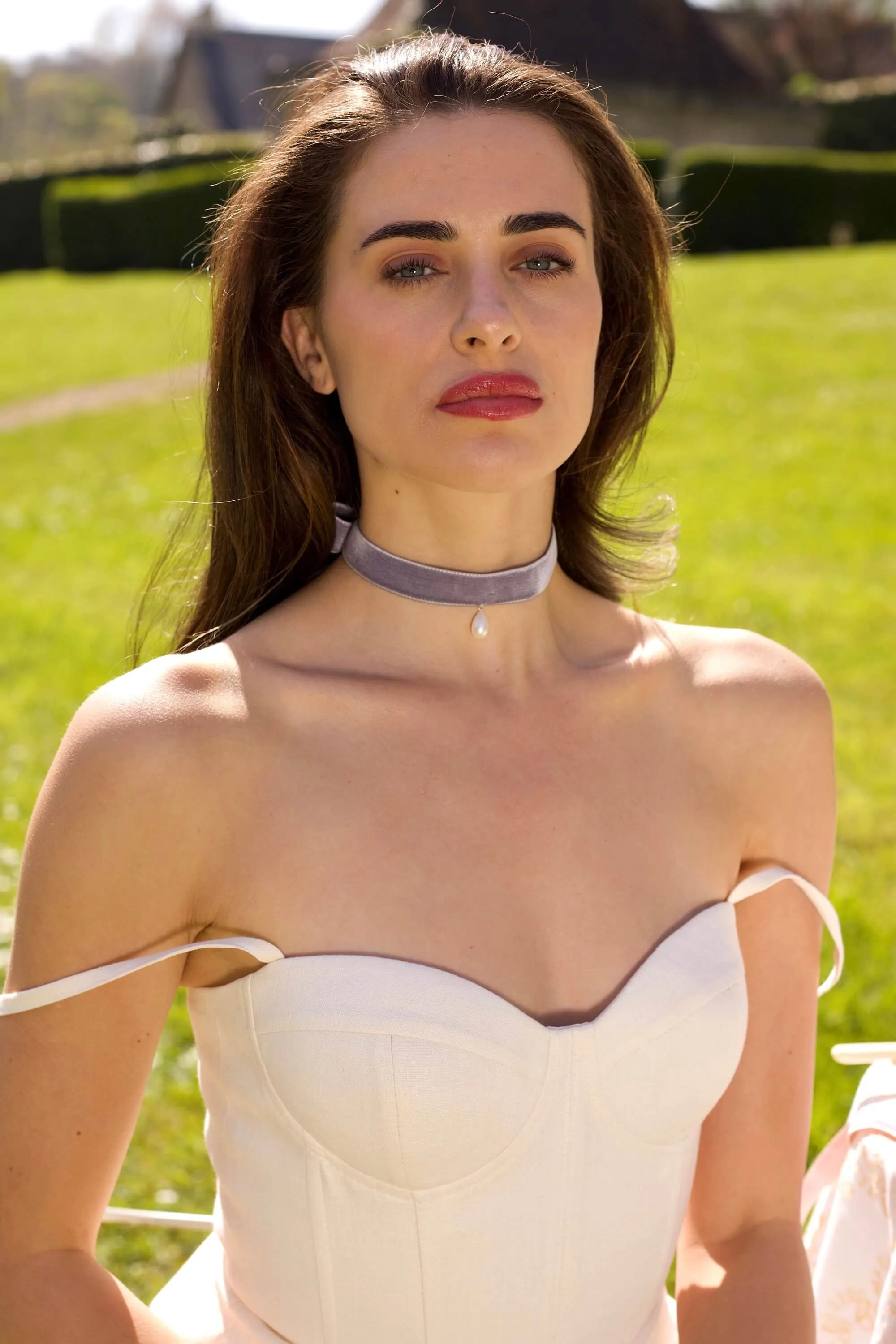 Olie Velvet Choker sold by GAALA