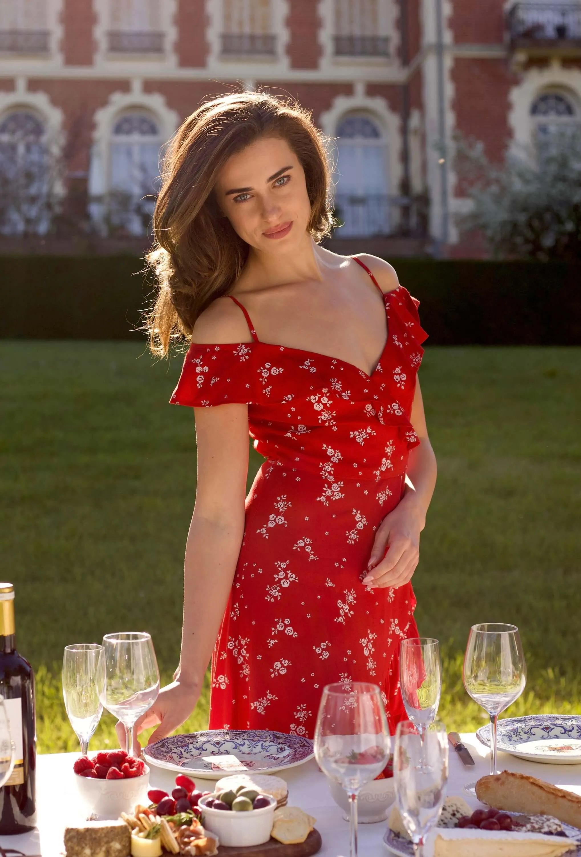 Lana Ruffle Dress sold by GAALA product image thumbnail 5