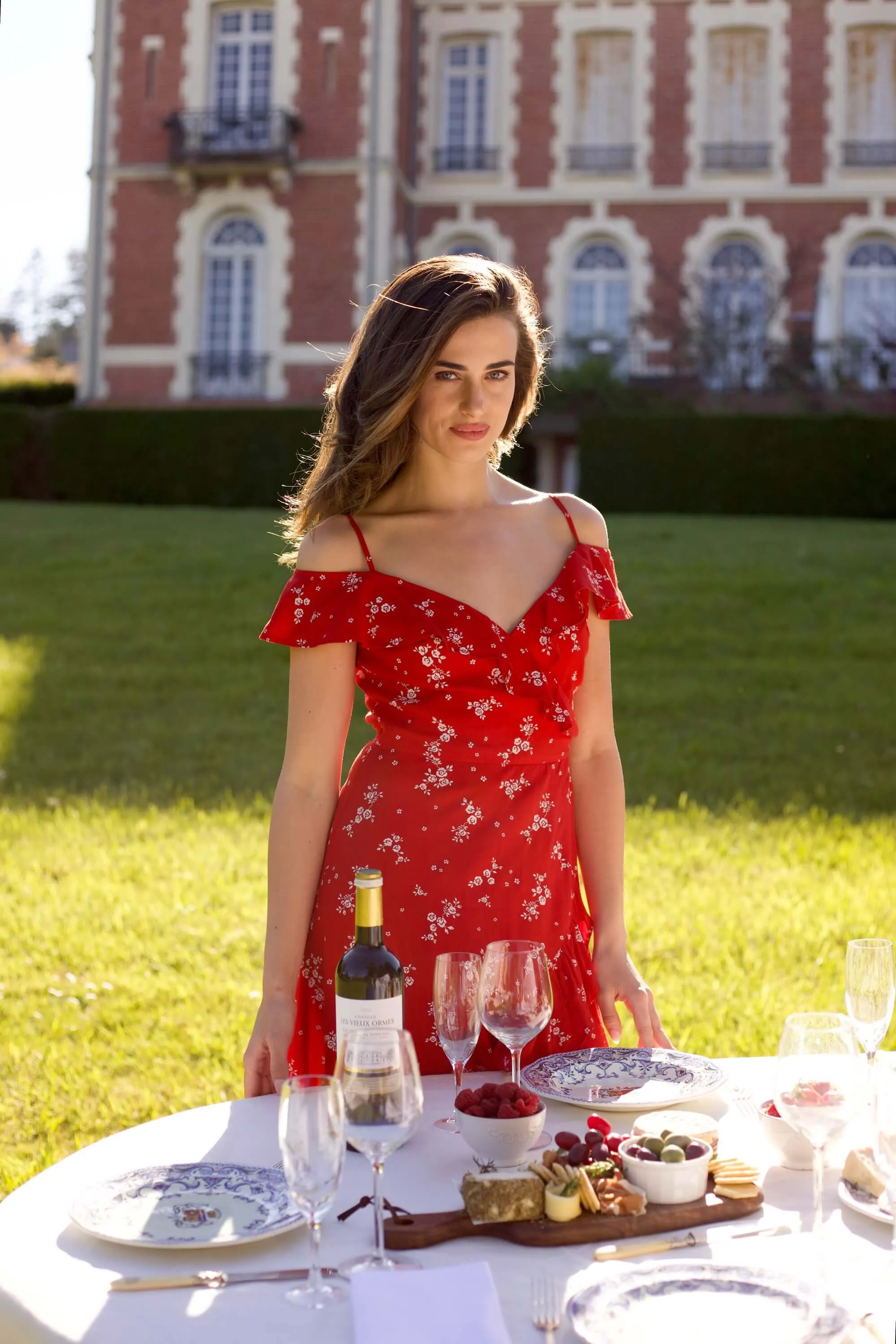 Lana Ruffle Dress sold by GAALA product image thumbnail 4