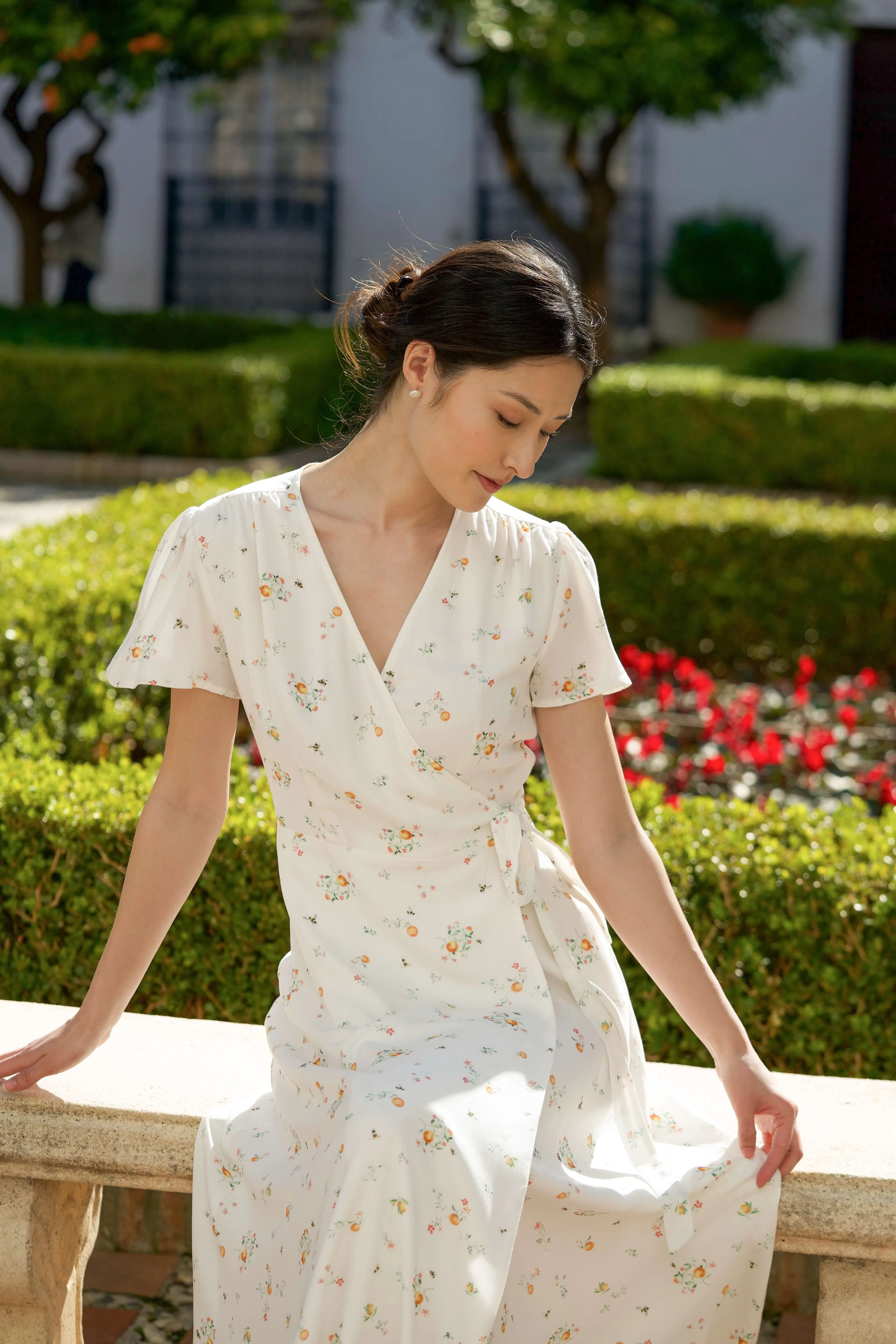 Arlette Wrap Dress sold by GAALA product image thumbnail 2