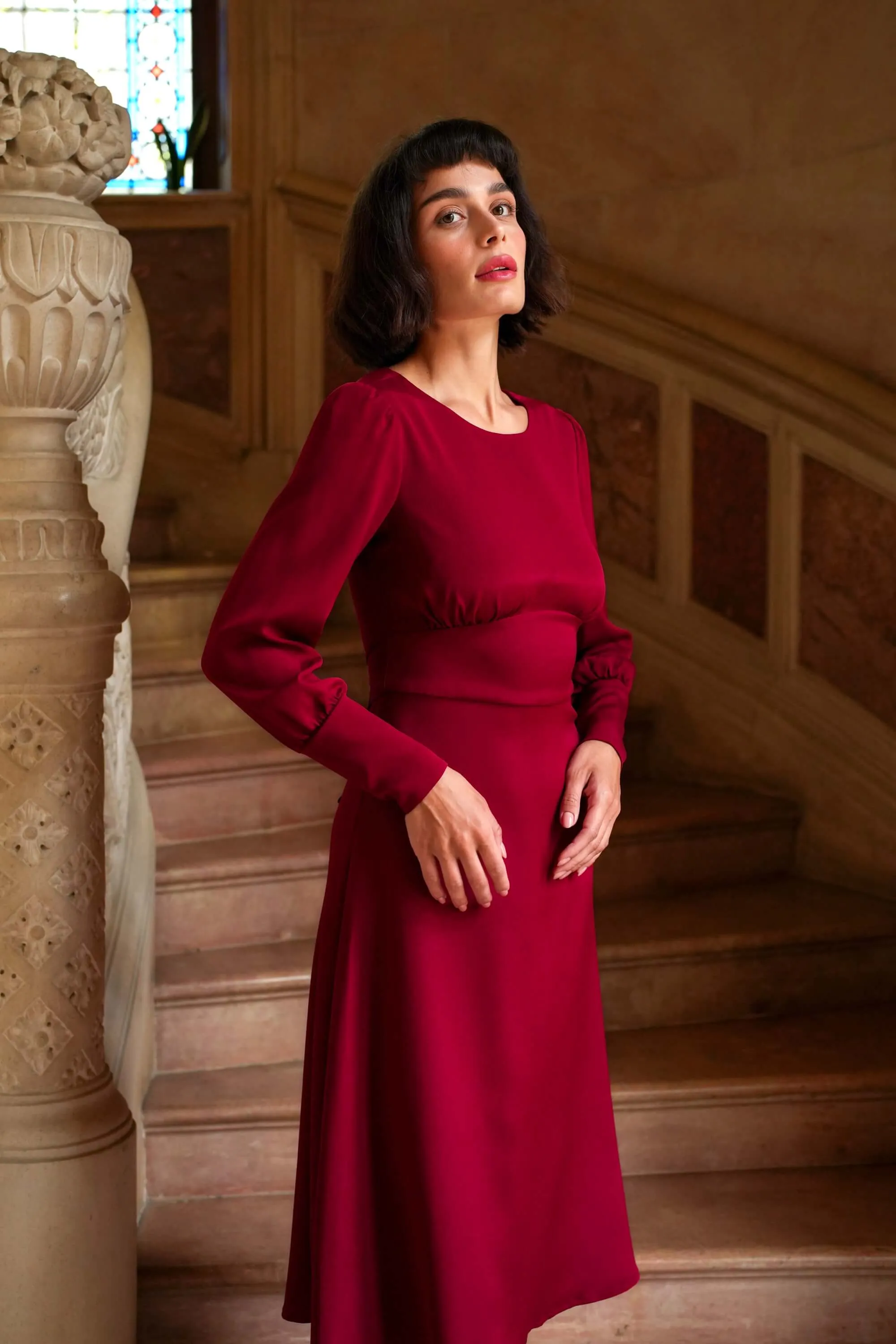 Jolie Silk Dress sold by GAALA product image thumbnail 2