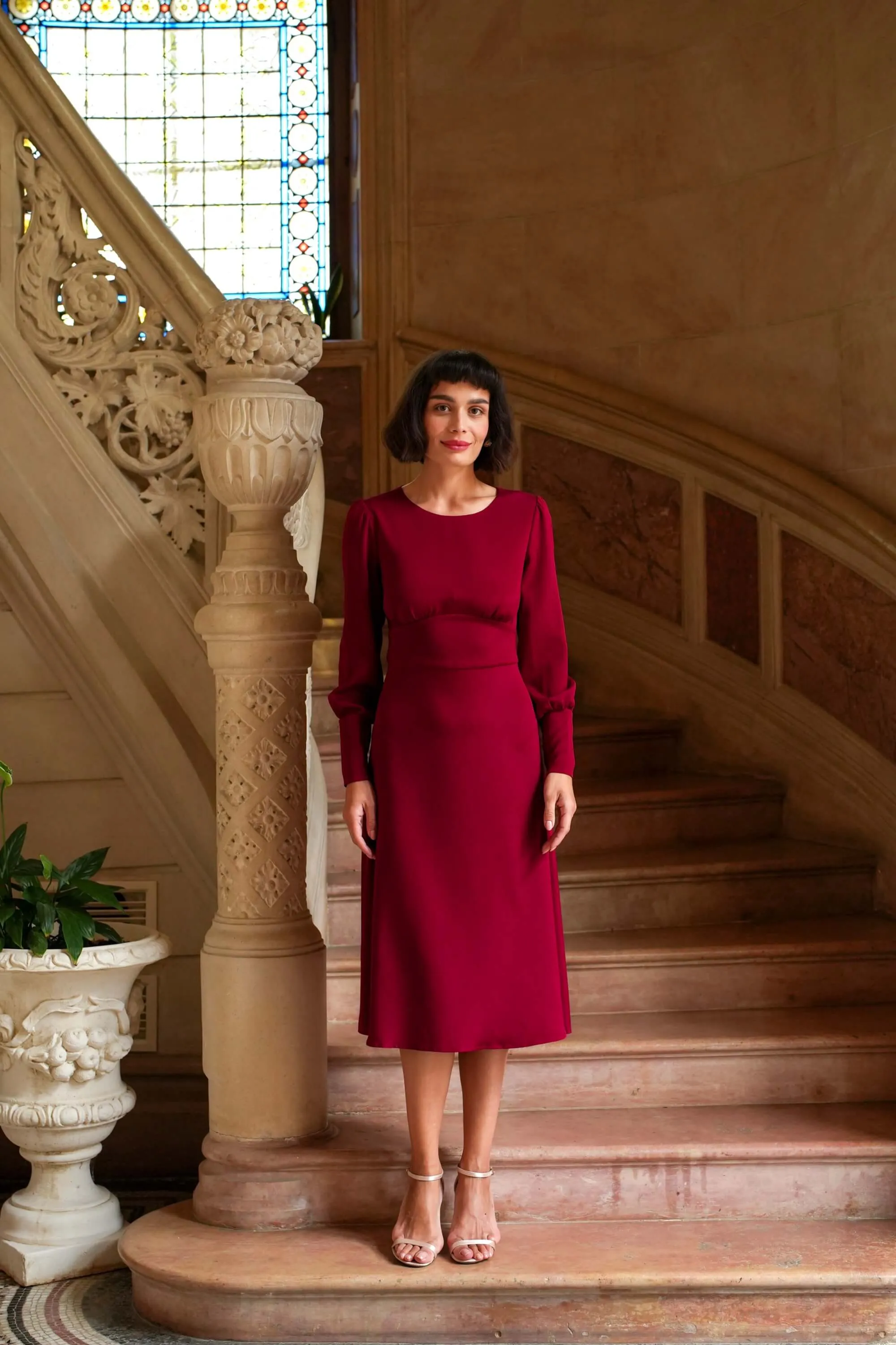 Jolie Silk Dress sold by GAALA product image thumbnail 3