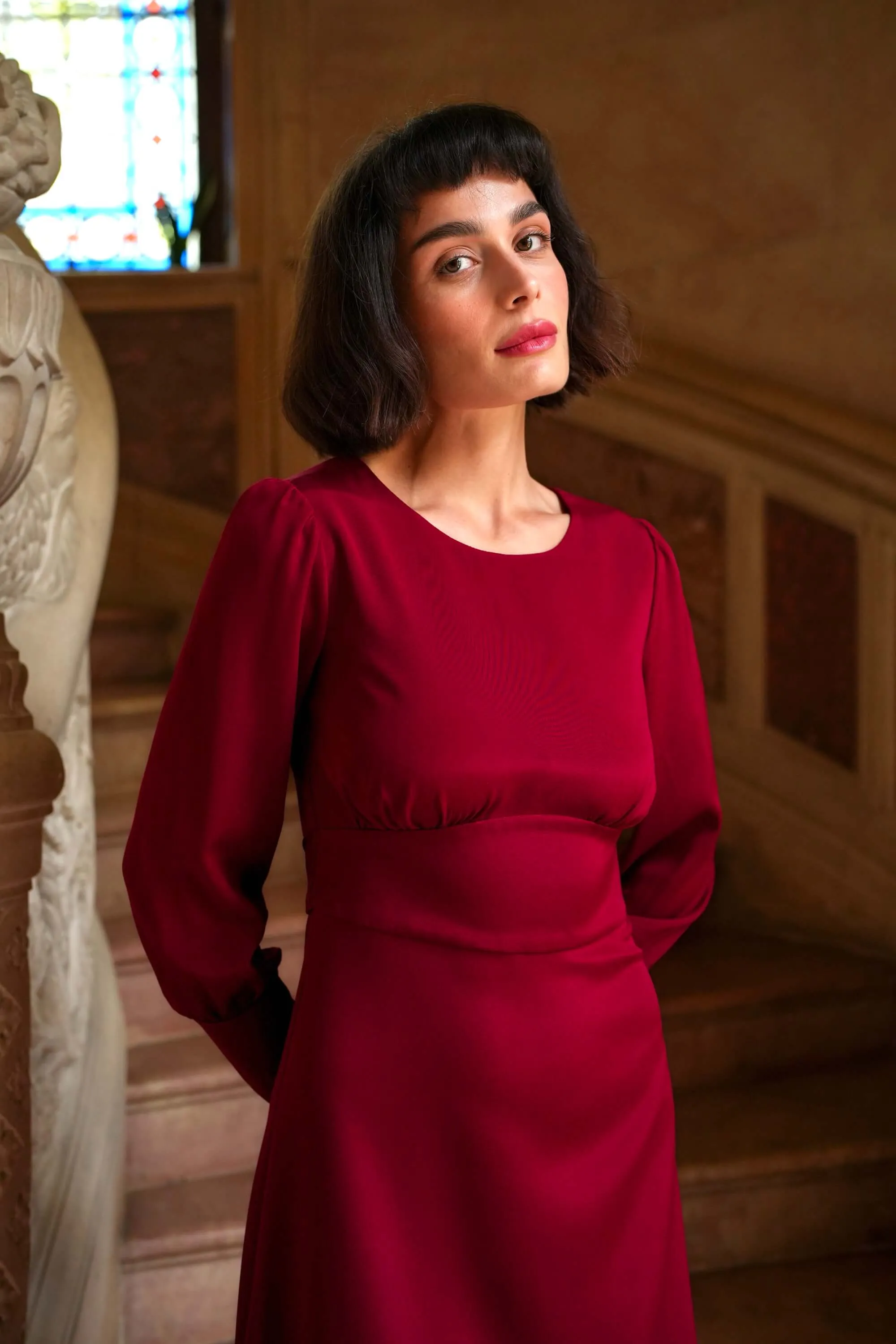 Jolie Silk Dress sold by GAALA product image thumbnail 4