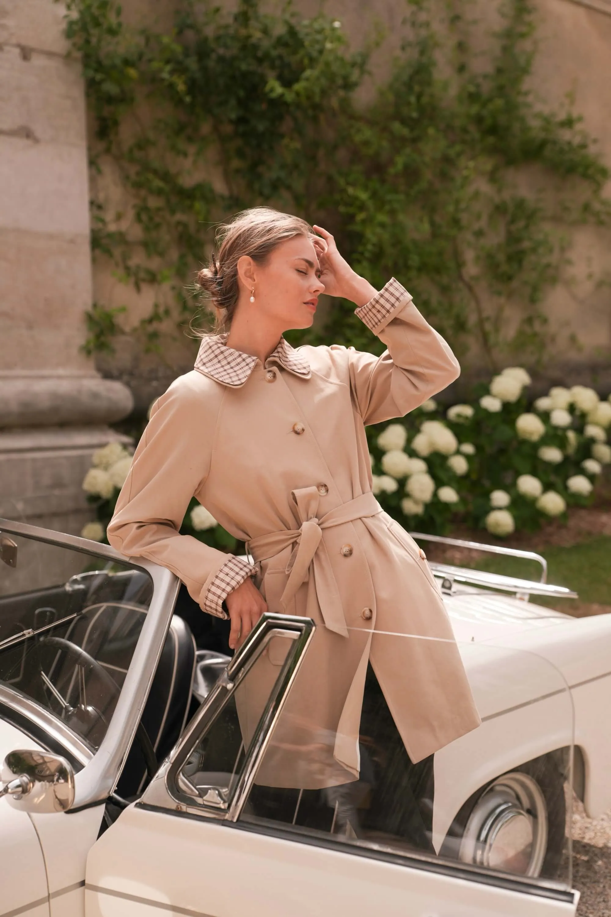 Charlie Short Trenchcoat sold by GAALA product image thumbnail 2