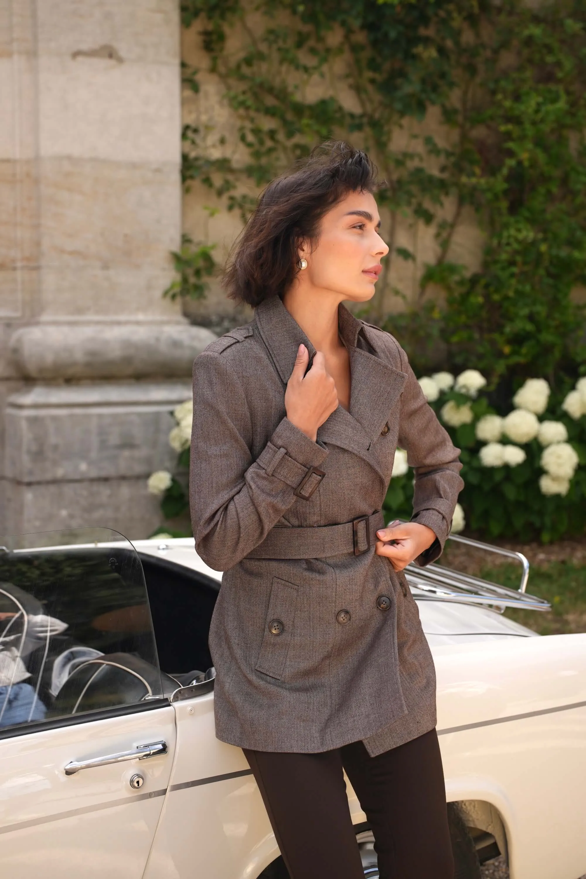 Leanne Short Trenchcoat sold by GAALA product image thumbnail 3