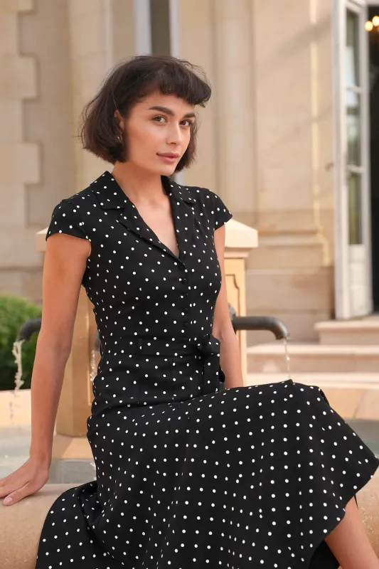 Hortense Polka Dot Dress sold by GAALA