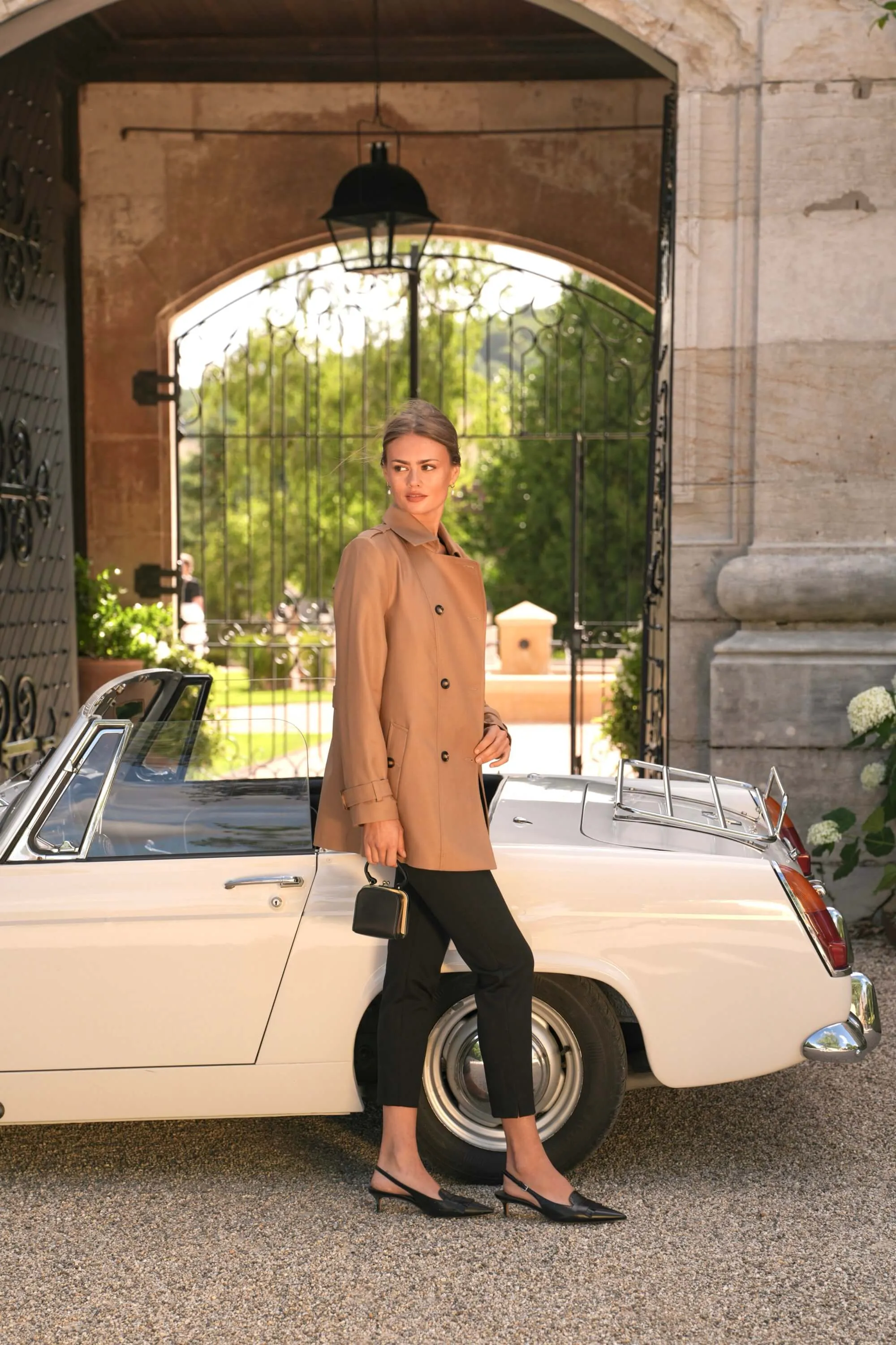 Leanne Short Trench Coat sold by GAALA product image thumbnail 4