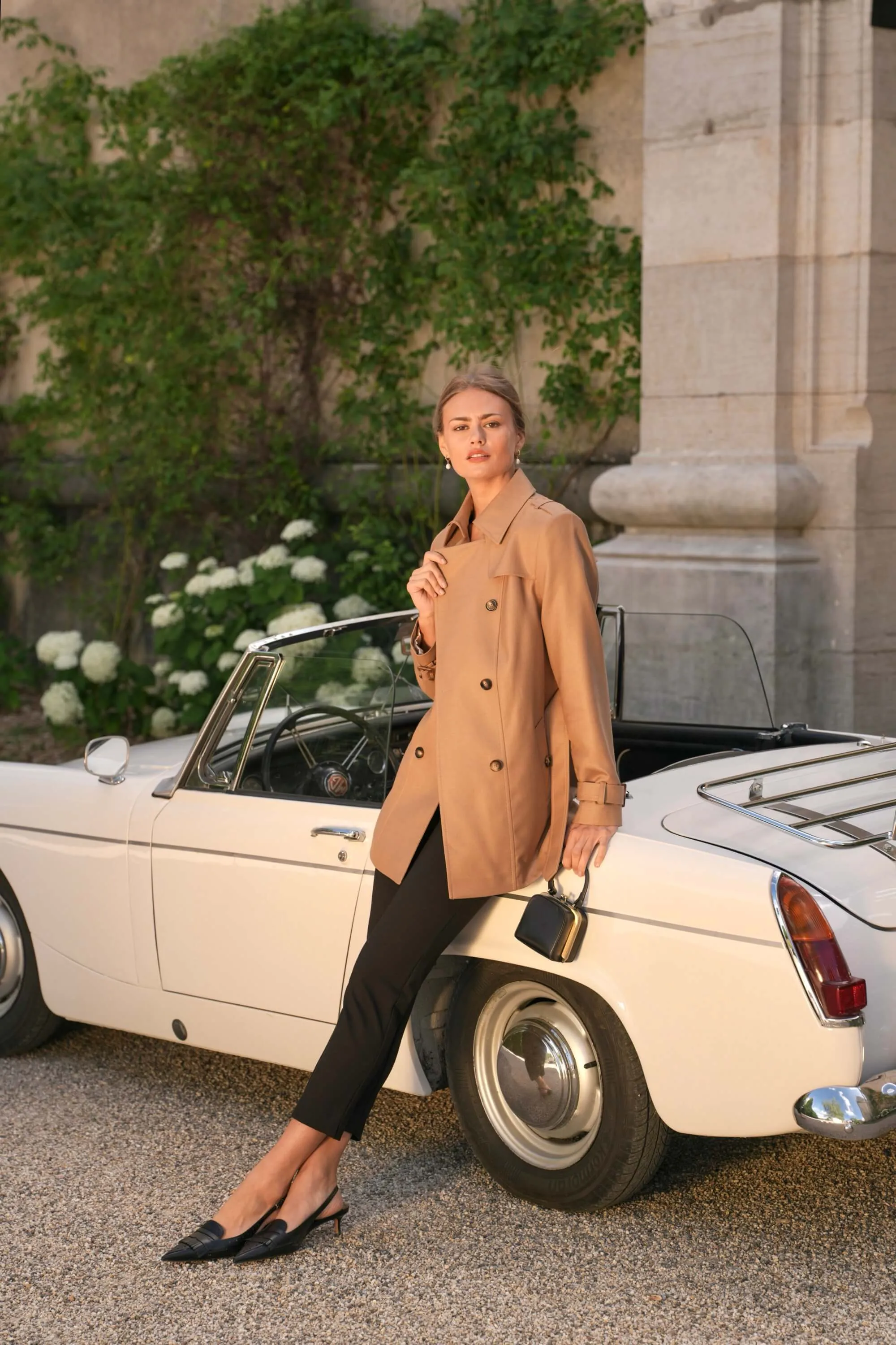 Leanne Short Trench Coat sold by GAALA product image thumbnail 2