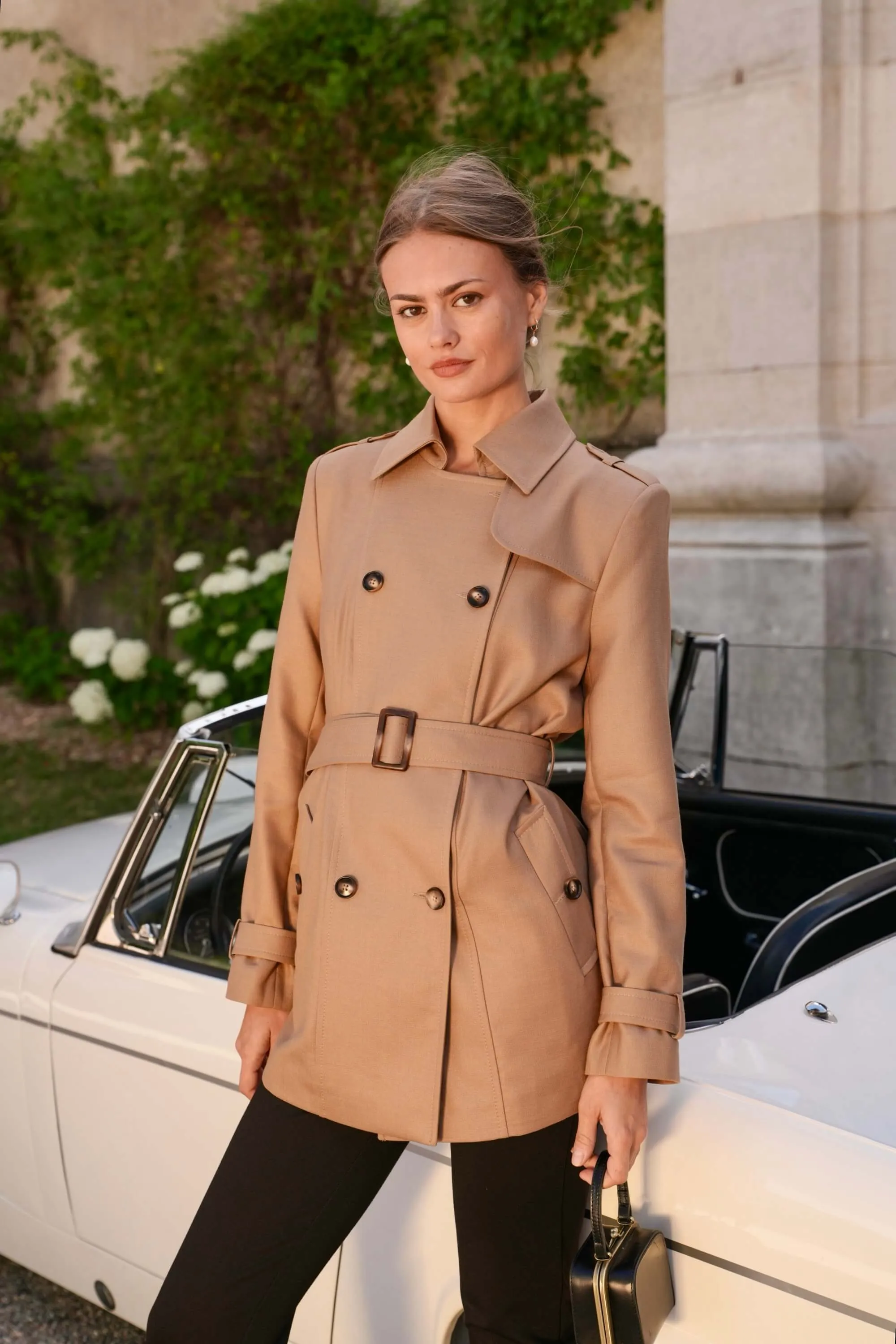 Leanne Short Trench Coat sold by GAALA product image thumbnail 3