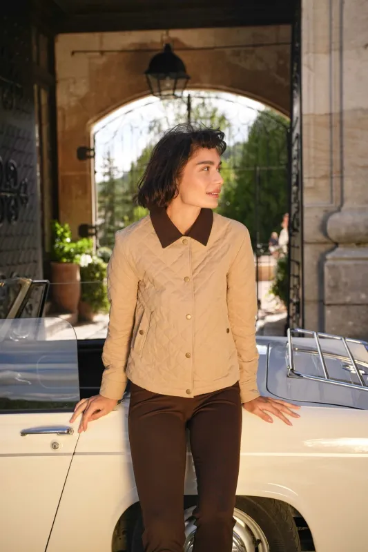 Megane Quilted Jacket sold by GAALA