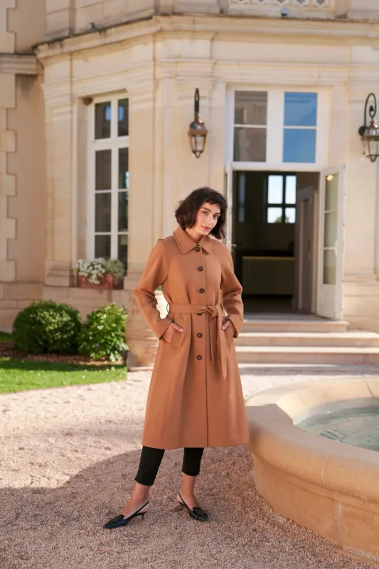 Darcy Wool Coat sold by GAALA