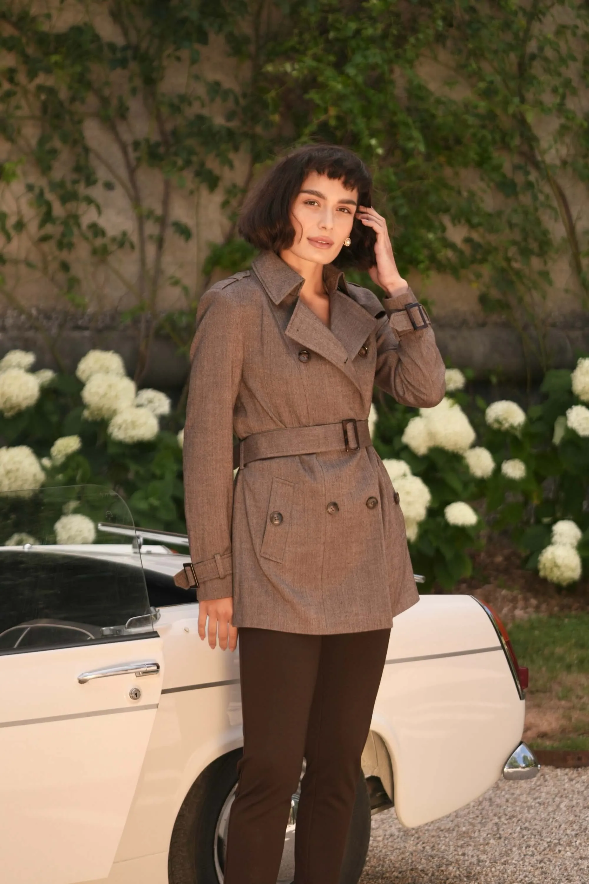 Leanne Short Trench Coat sold by GAALA product image thumbnail 4