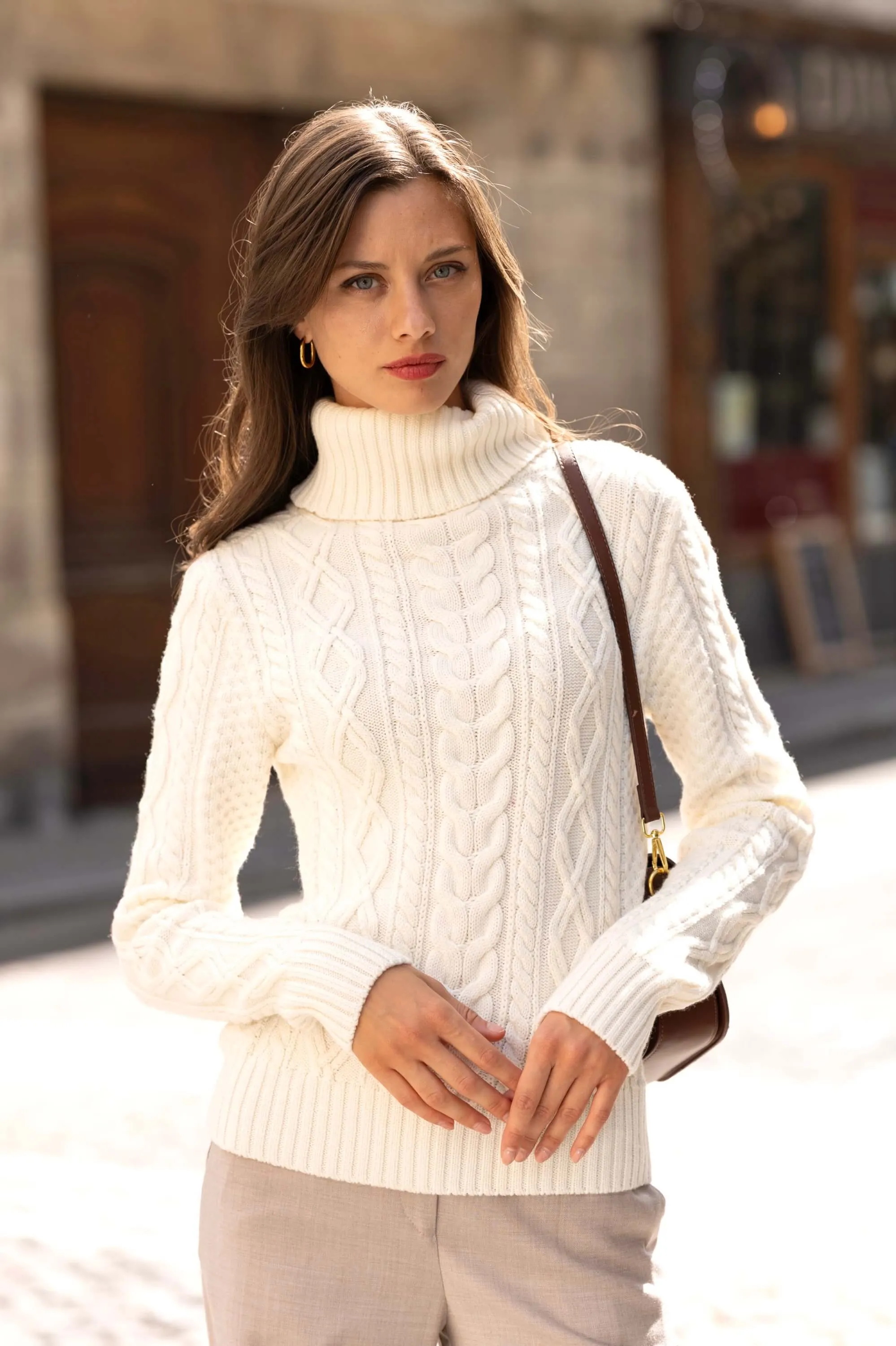 Sinclair Cableknit Sweater sold by GAALA product image thumbnail 4