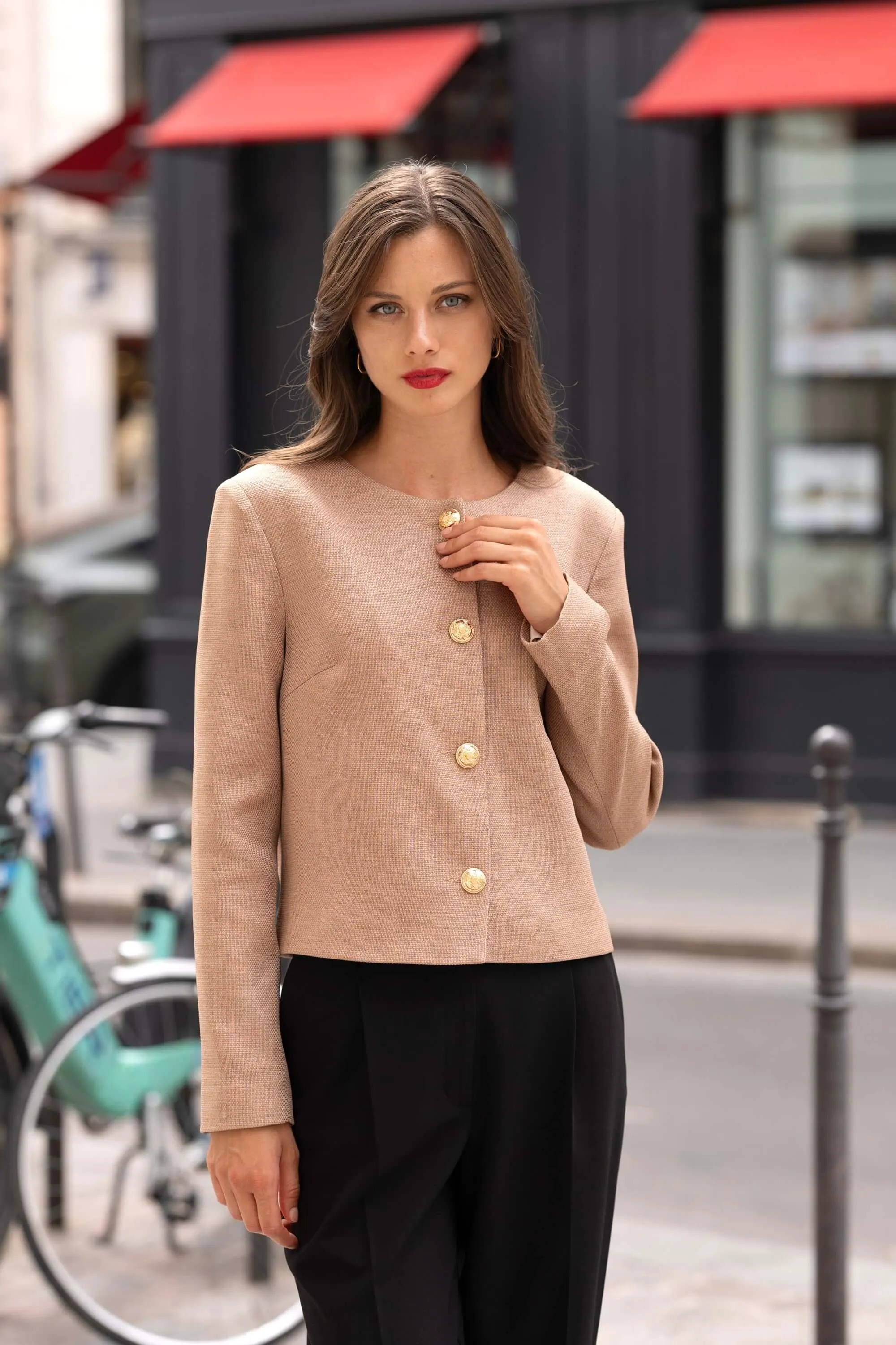 Leonard Short Coat sold by GAALA product image thumbnail 4