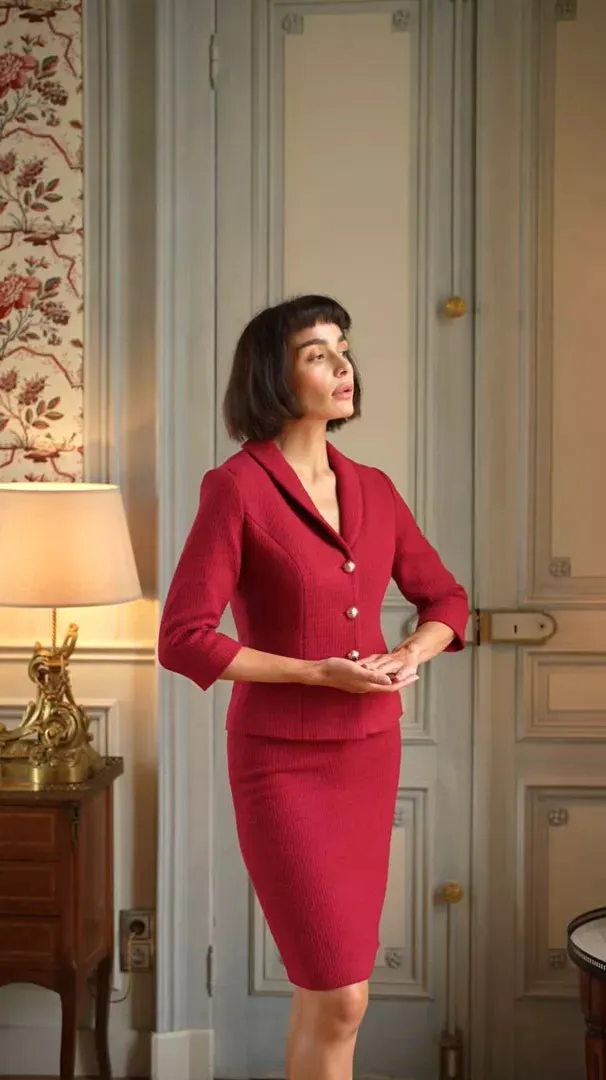 Margaux Cotton Tweed Two Piece sold by GAALA product image thumbnail 4