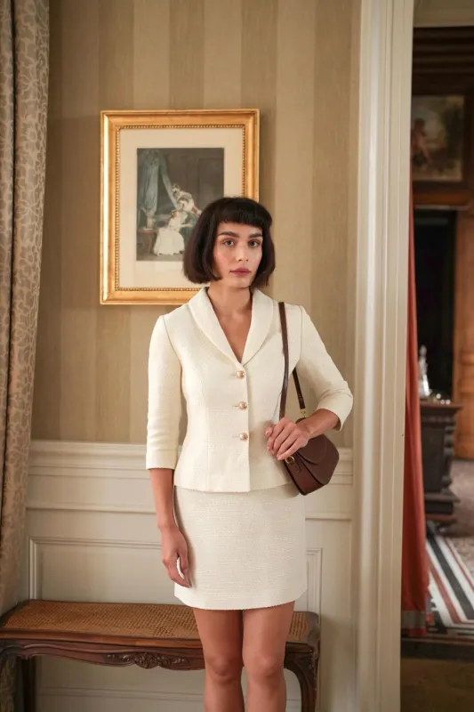 Margaux Cotton Tweed Two Piece sold by GAALA