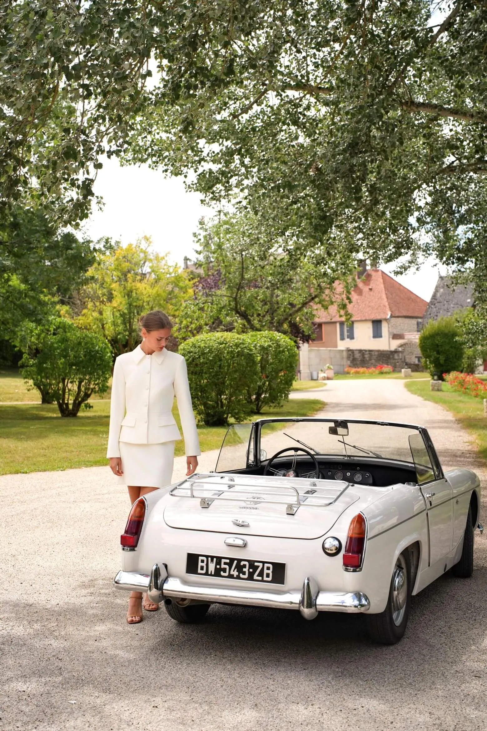 Blanche Wool Skirt sold by GAALA product image thumbnail 4