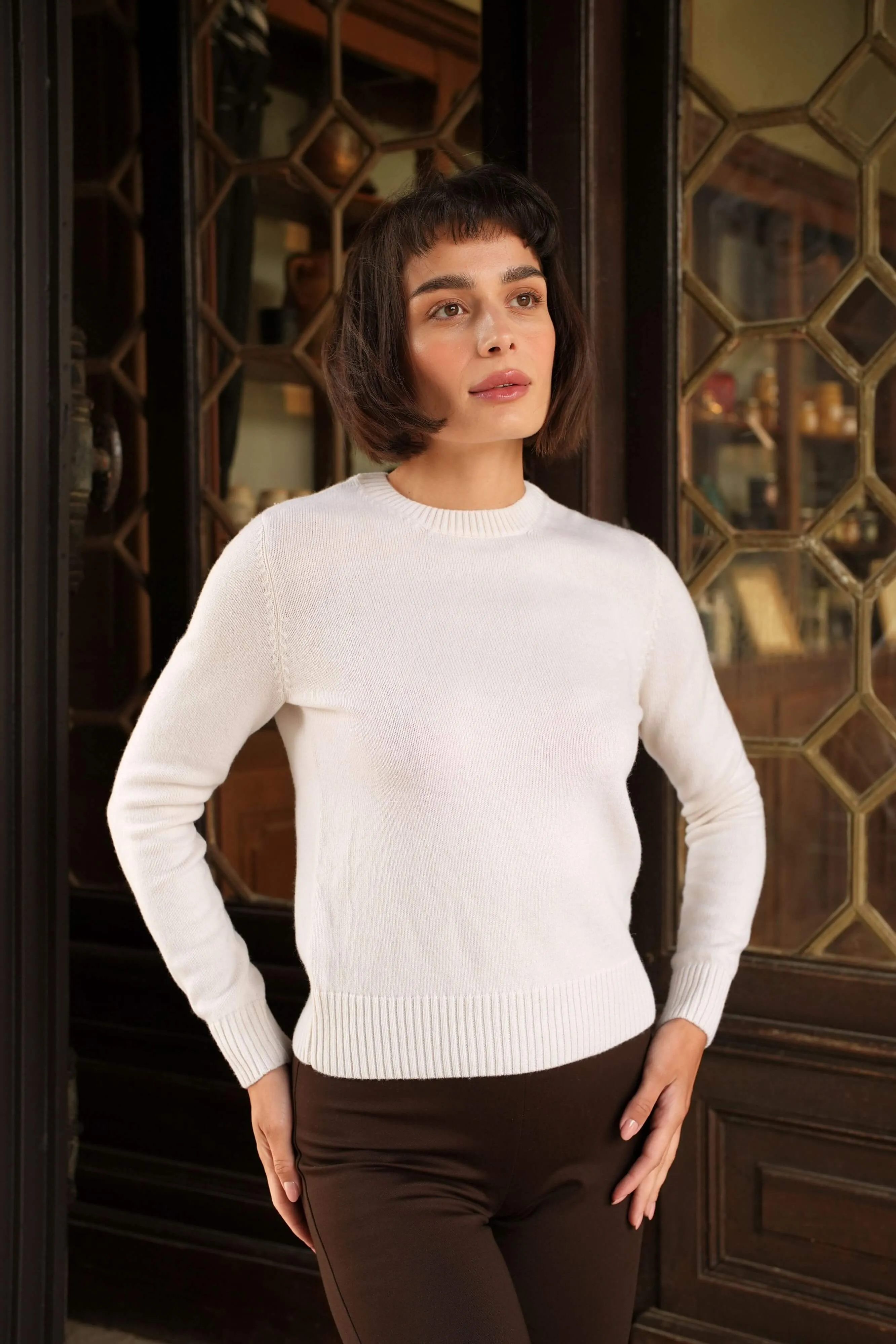 Oscar Wool Cashmere Sweater sold by GAALA product image thumbnail 2