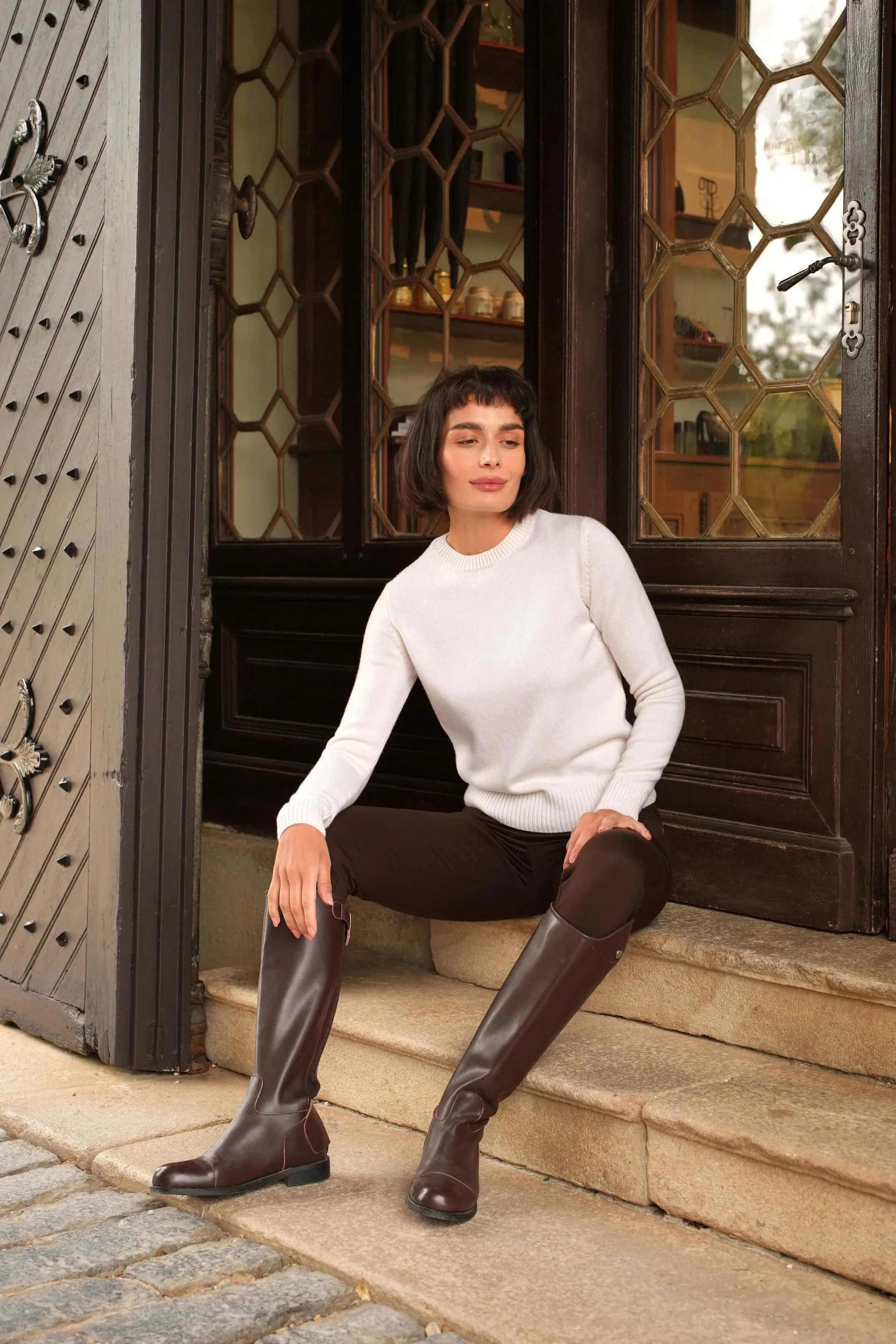 Oscar Wool Cashmere Sweater sold by GAALA