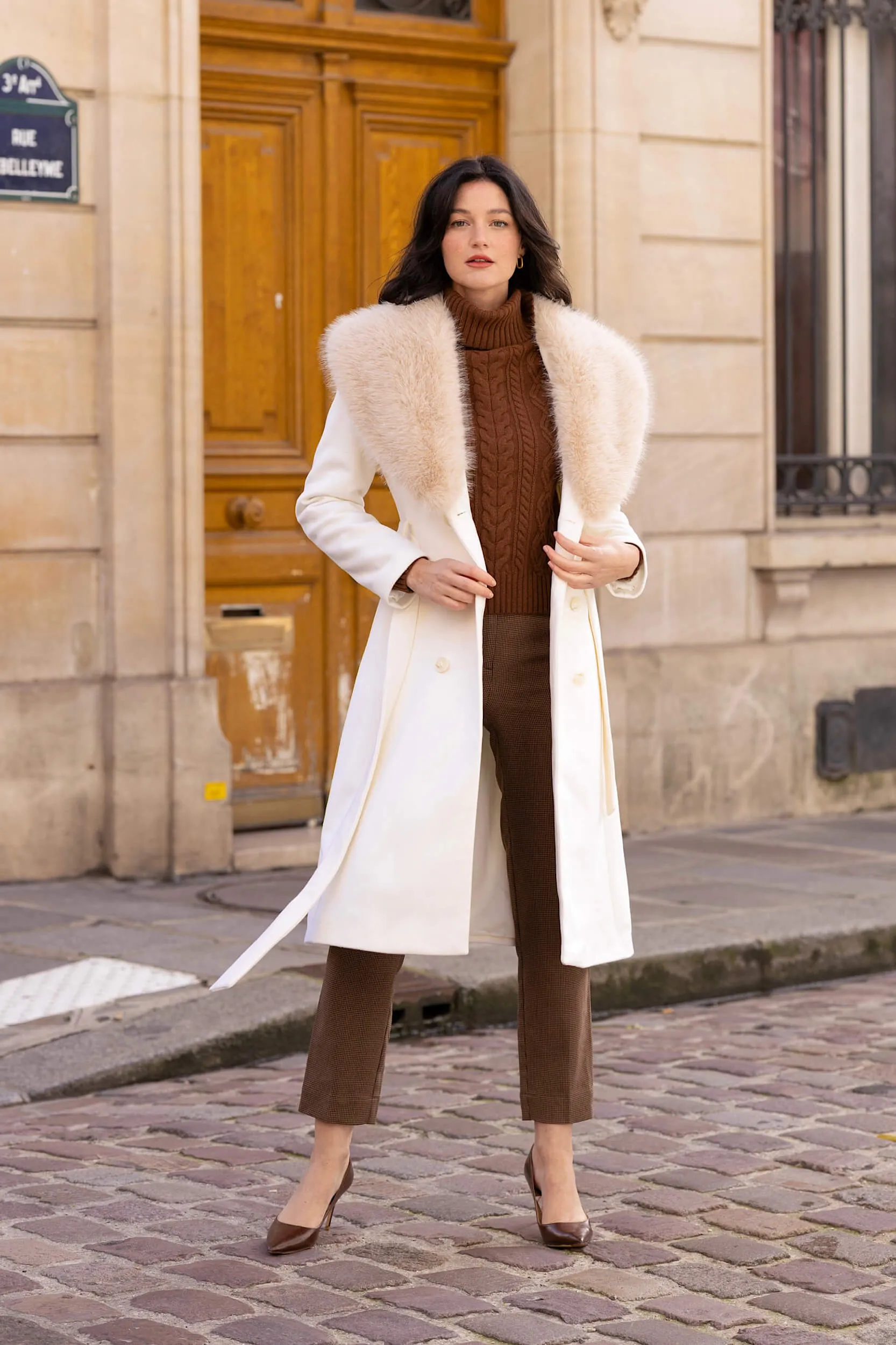 Angelina Faux Fur Coat sold by GAALA product image thumbnail 3