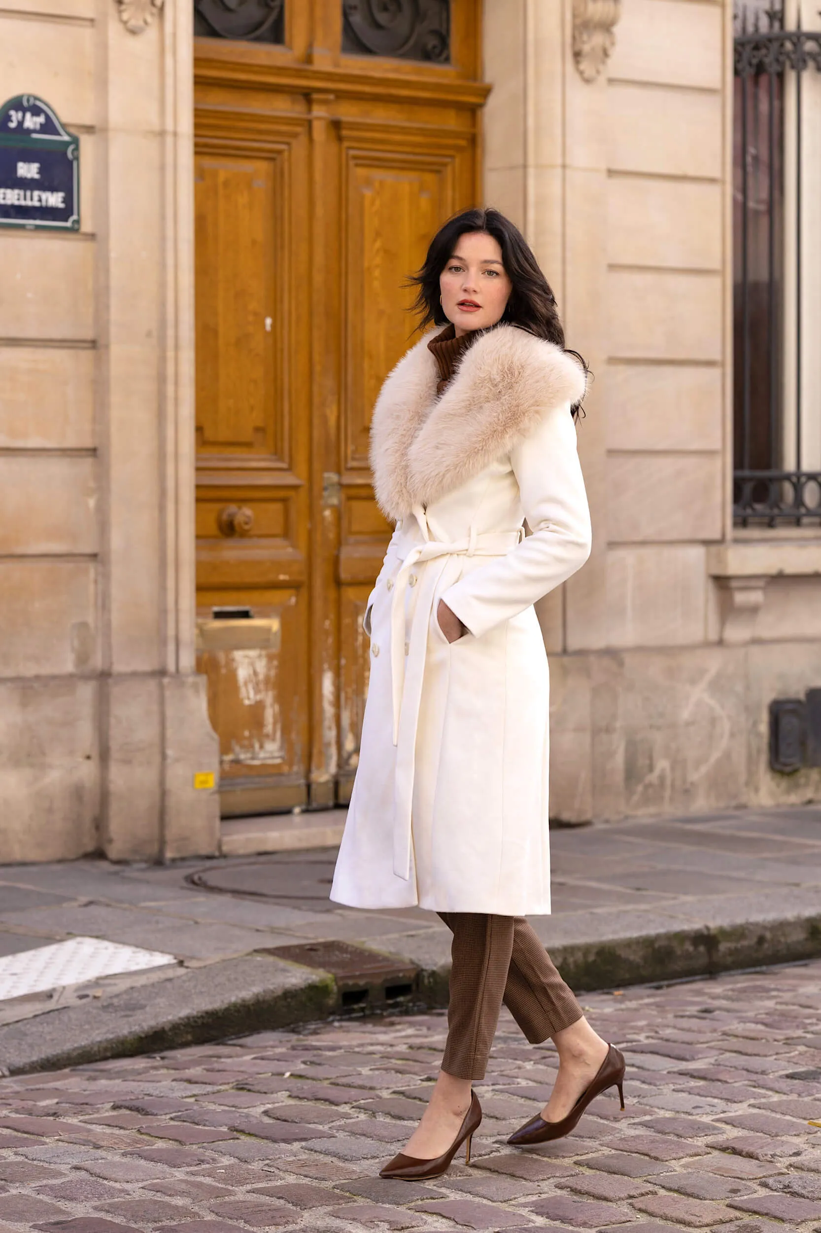 Angelina Faux Fur Coat sold by GAALA product image thumbnail 2