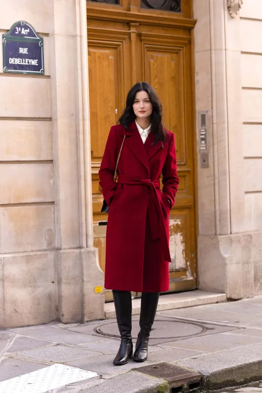 Giselle Wrap Coat sold by GAALA