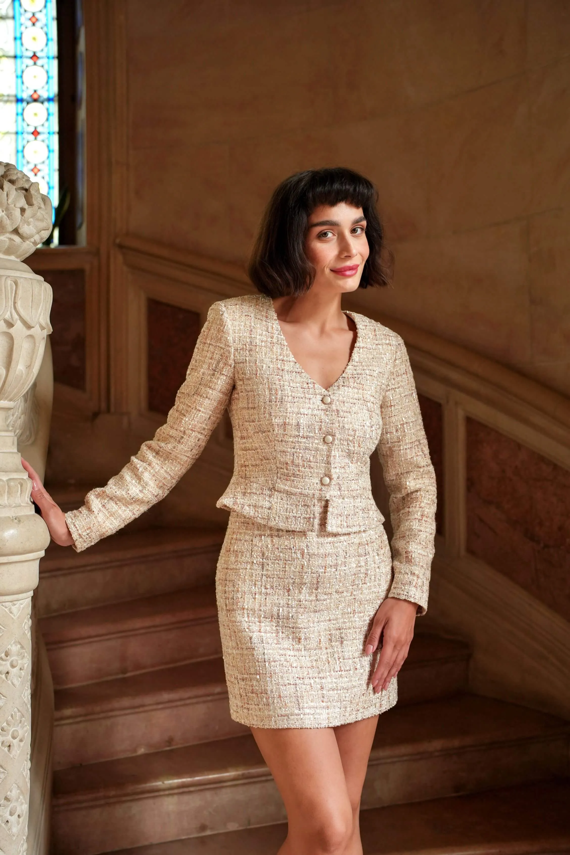 Milana Tweed Two Piece sold by GAALA product image thumbnail 2