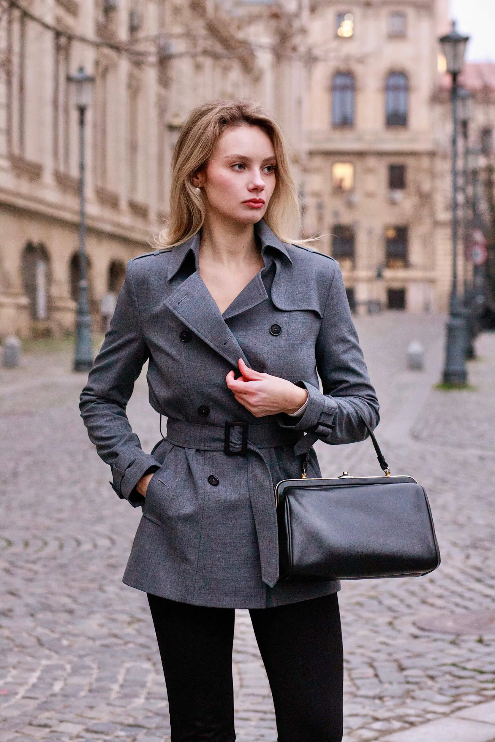 Leanne Short Trench Coat sold by GAALA product image thumbnail 3