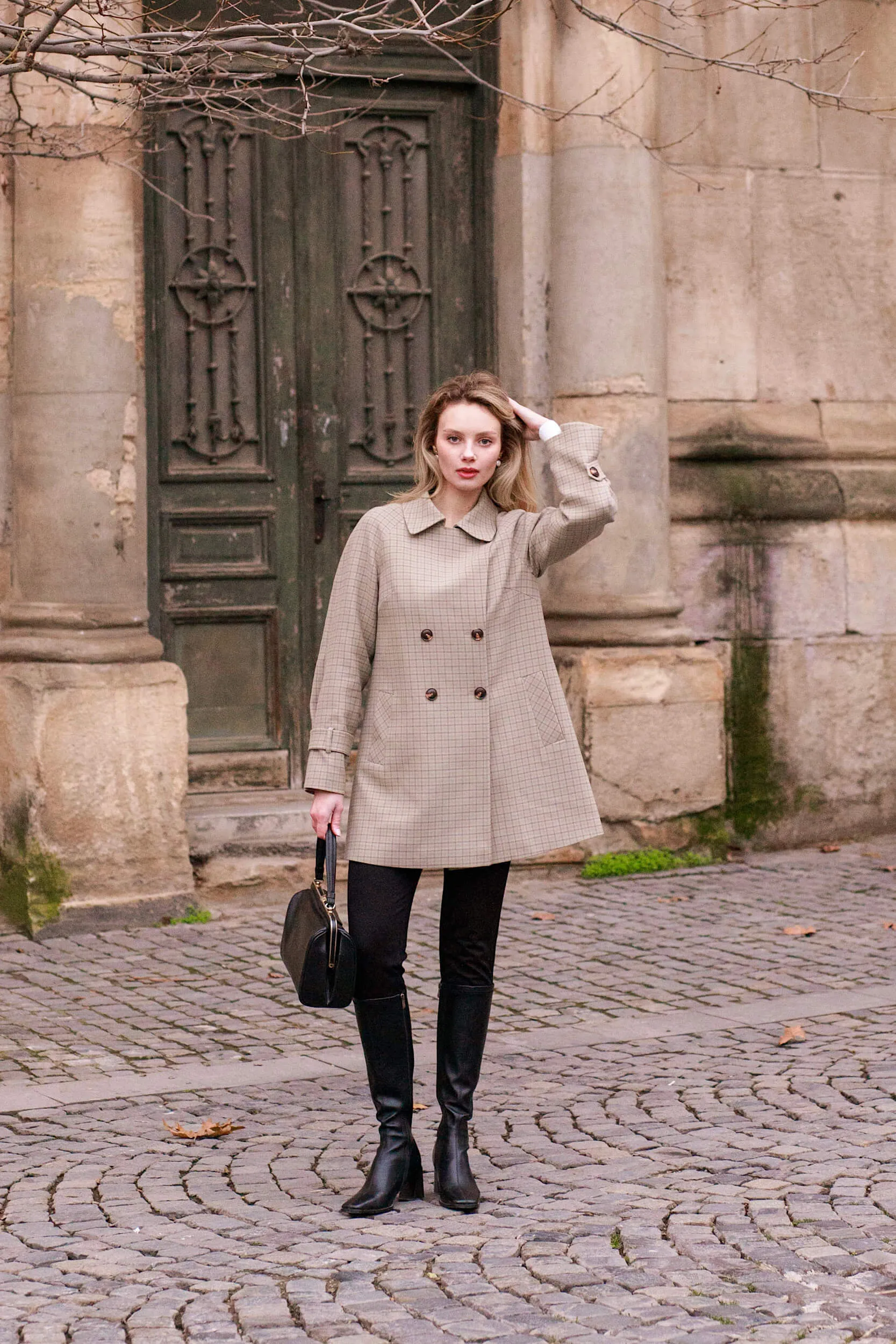 Francine Short Trench Coat sold by GAALA product image thumbnail 2