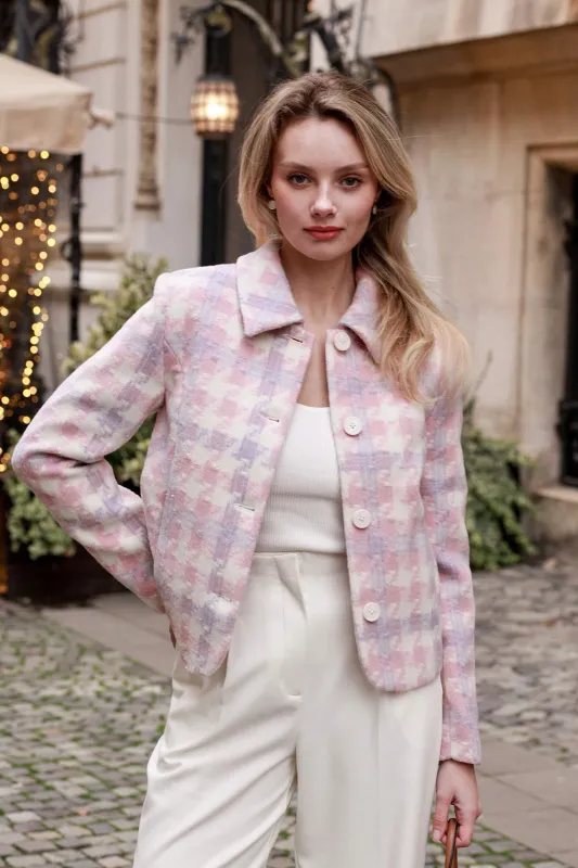 Melanie Wool Short Coat sold by GAALA