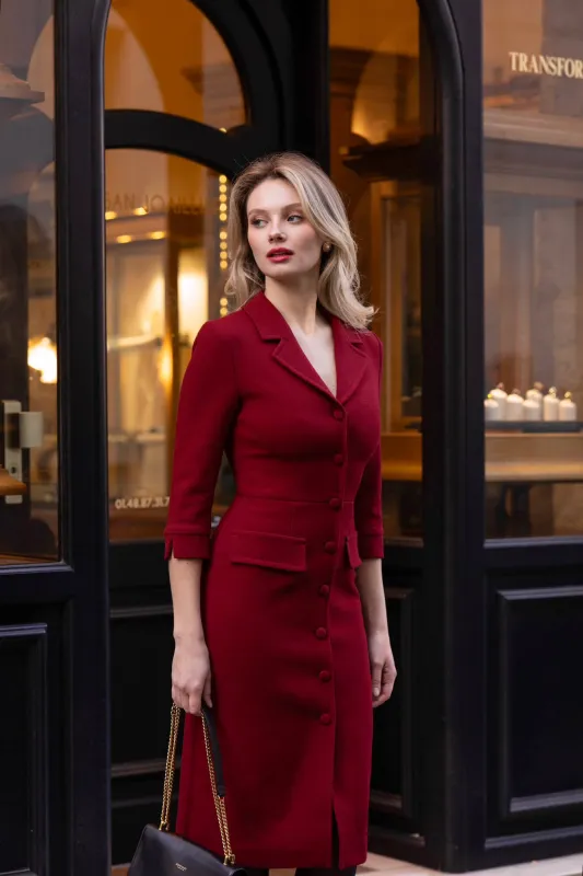 Miriam Wool Dress sold by GAALA