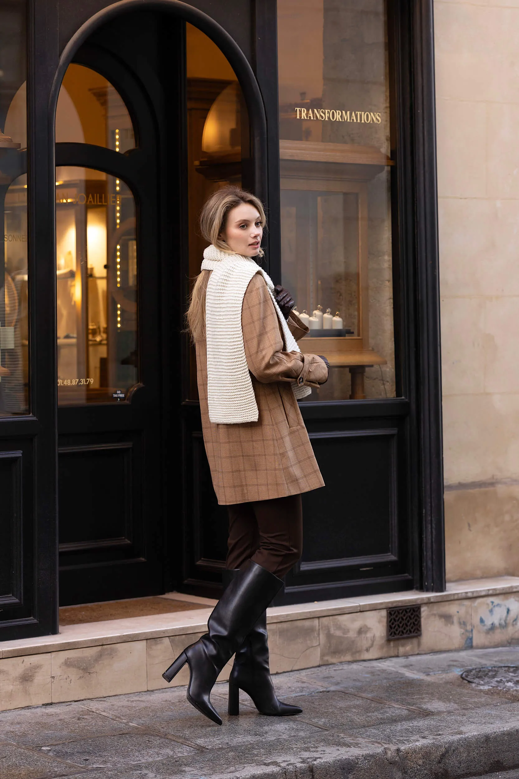 Francine Short Trench Coat sold by GAALA product image thumbnail 4