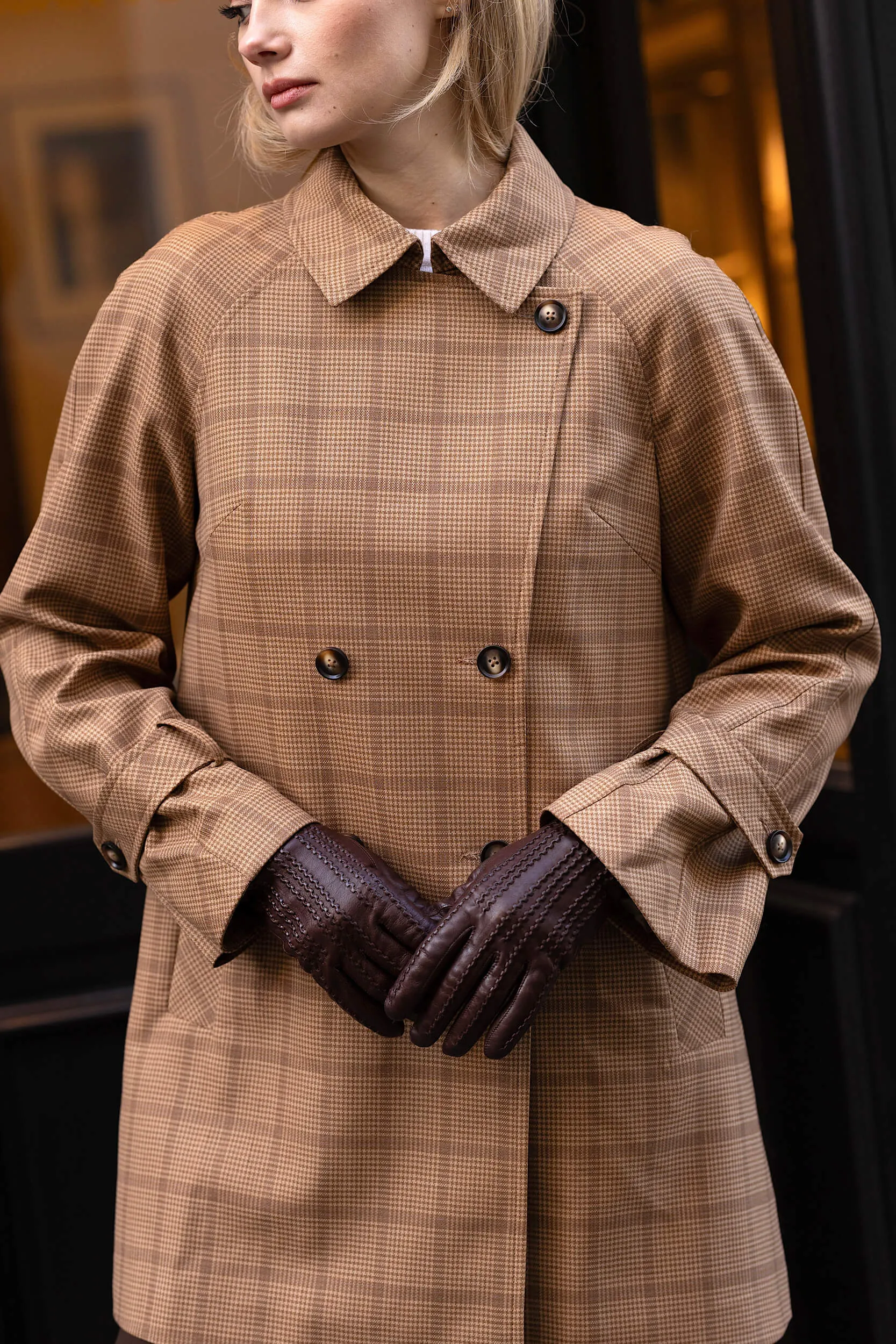 Francine Short Trench Coat sold by GAALA product image thumbnail 3