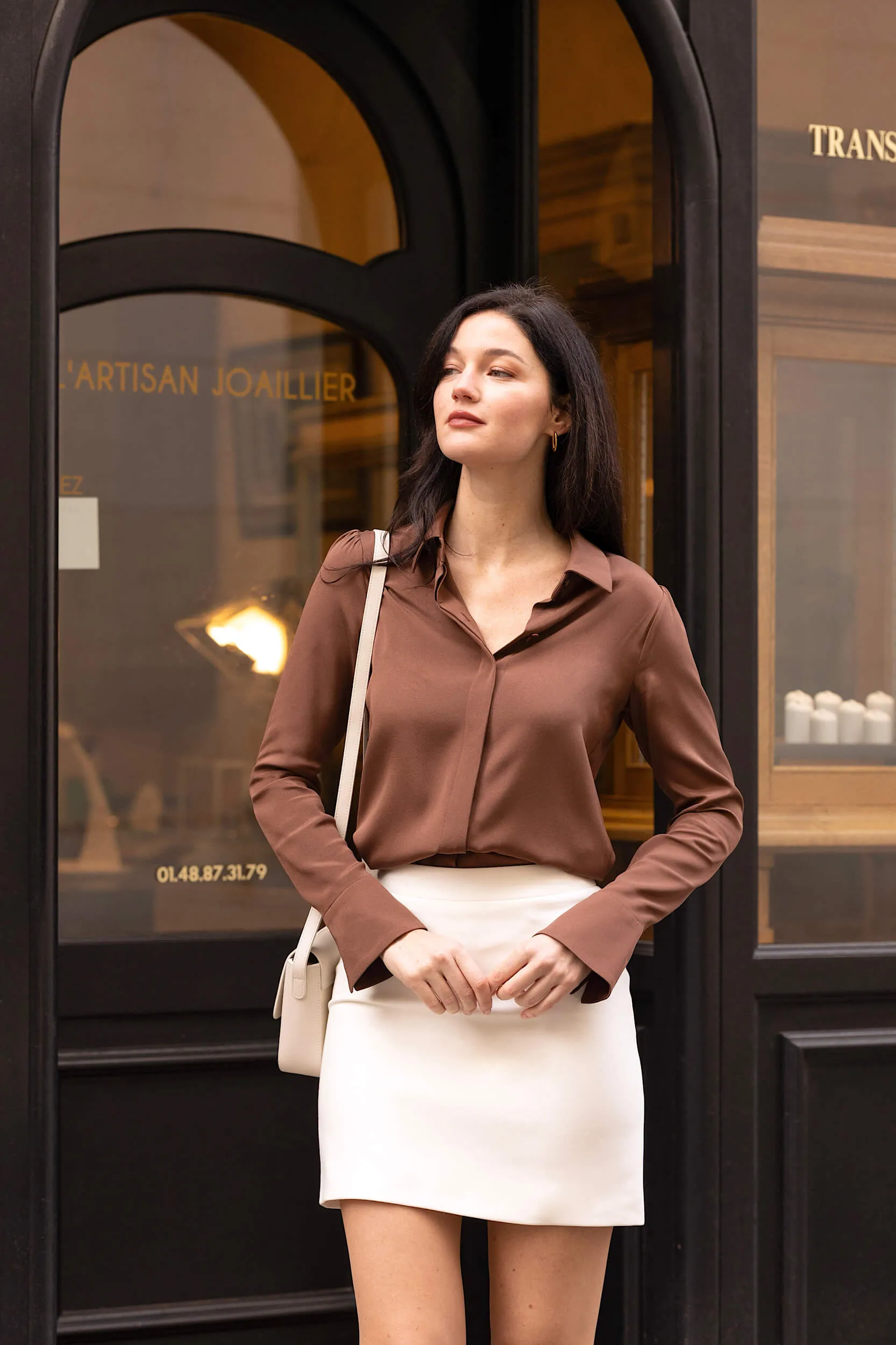 Marley Silk Blouse sold by GAALA product image thumbnail 2