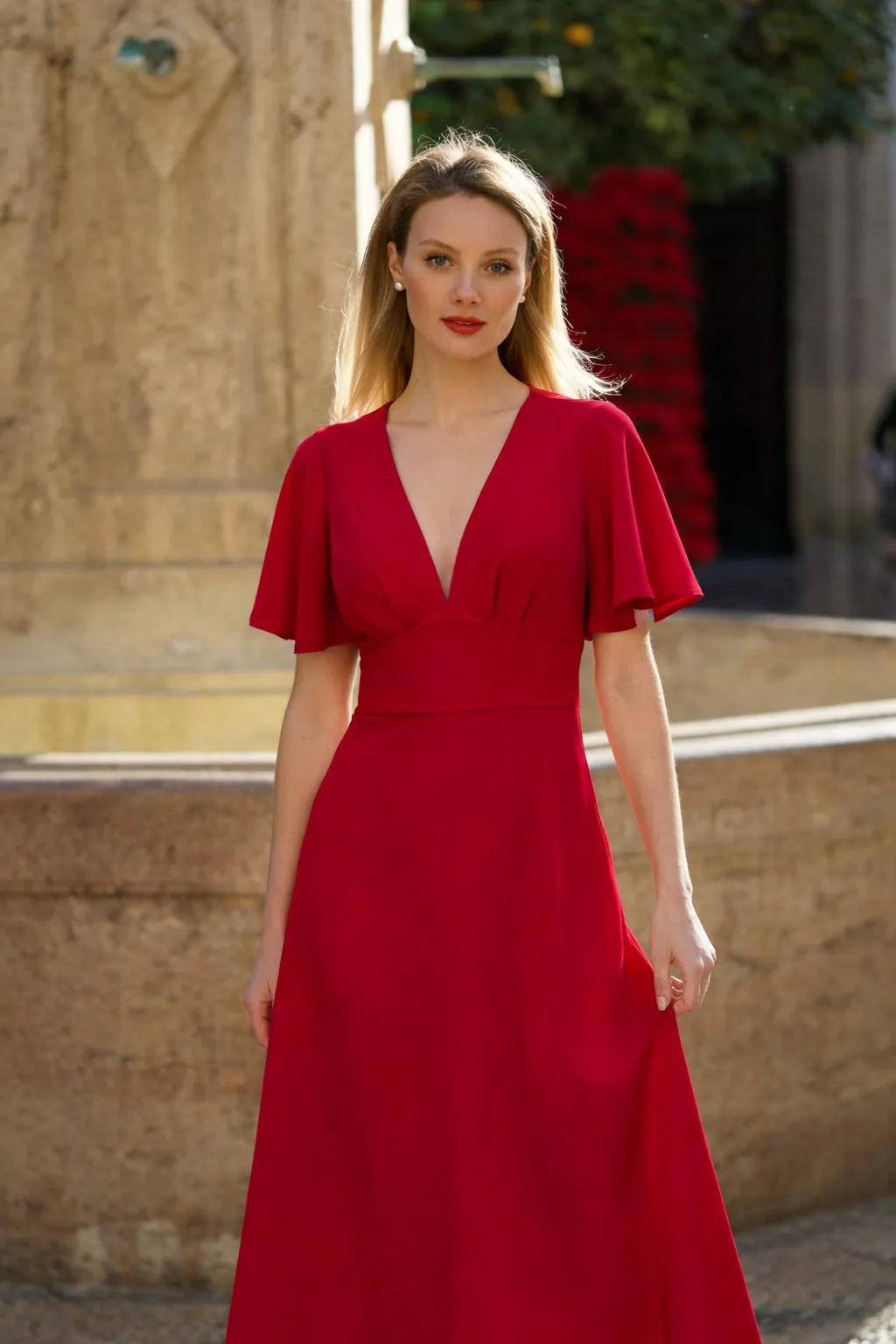 Coralie Silk Dress sold by GAALA