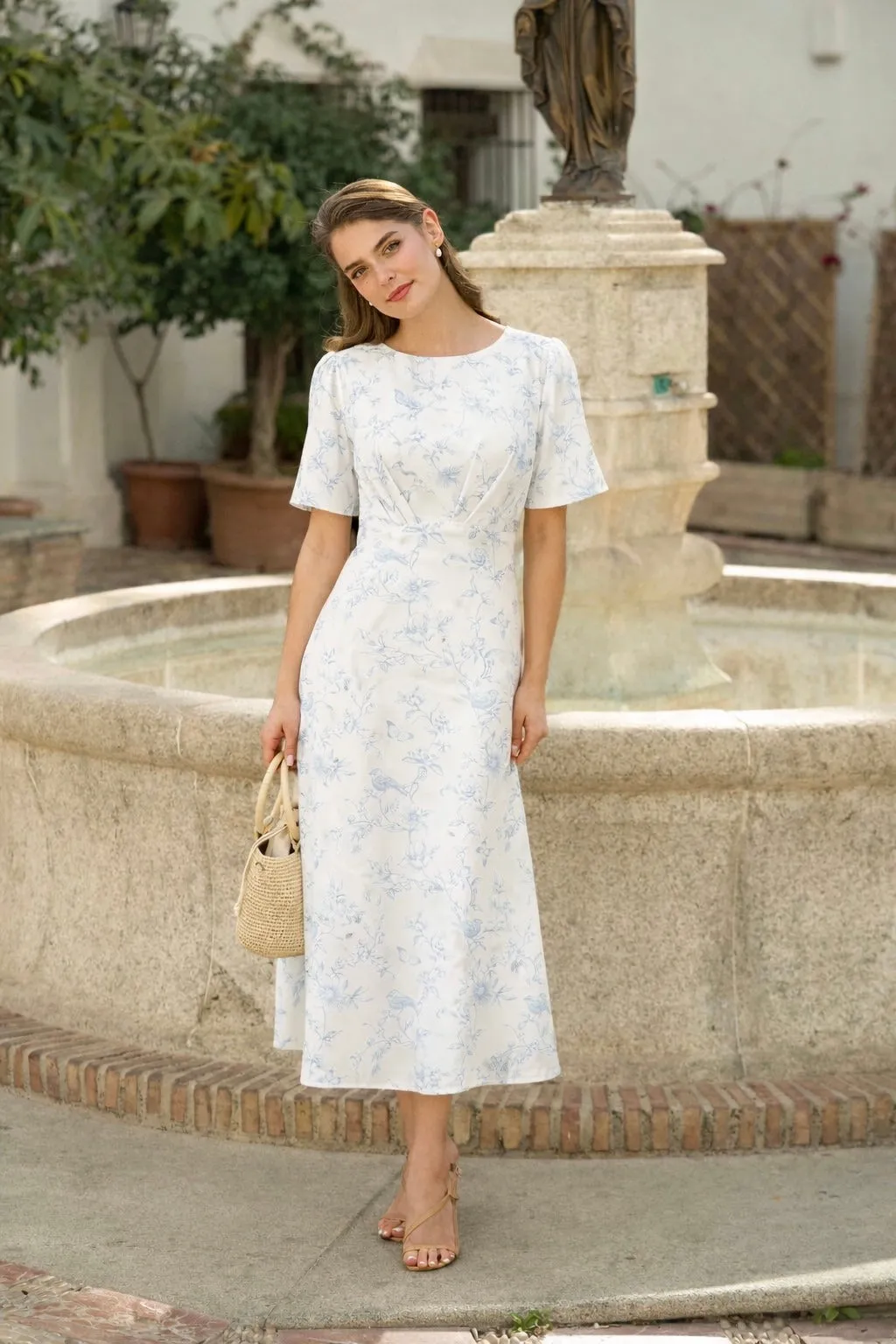 Azalea Toile De Jouy Dress sold by GAALA