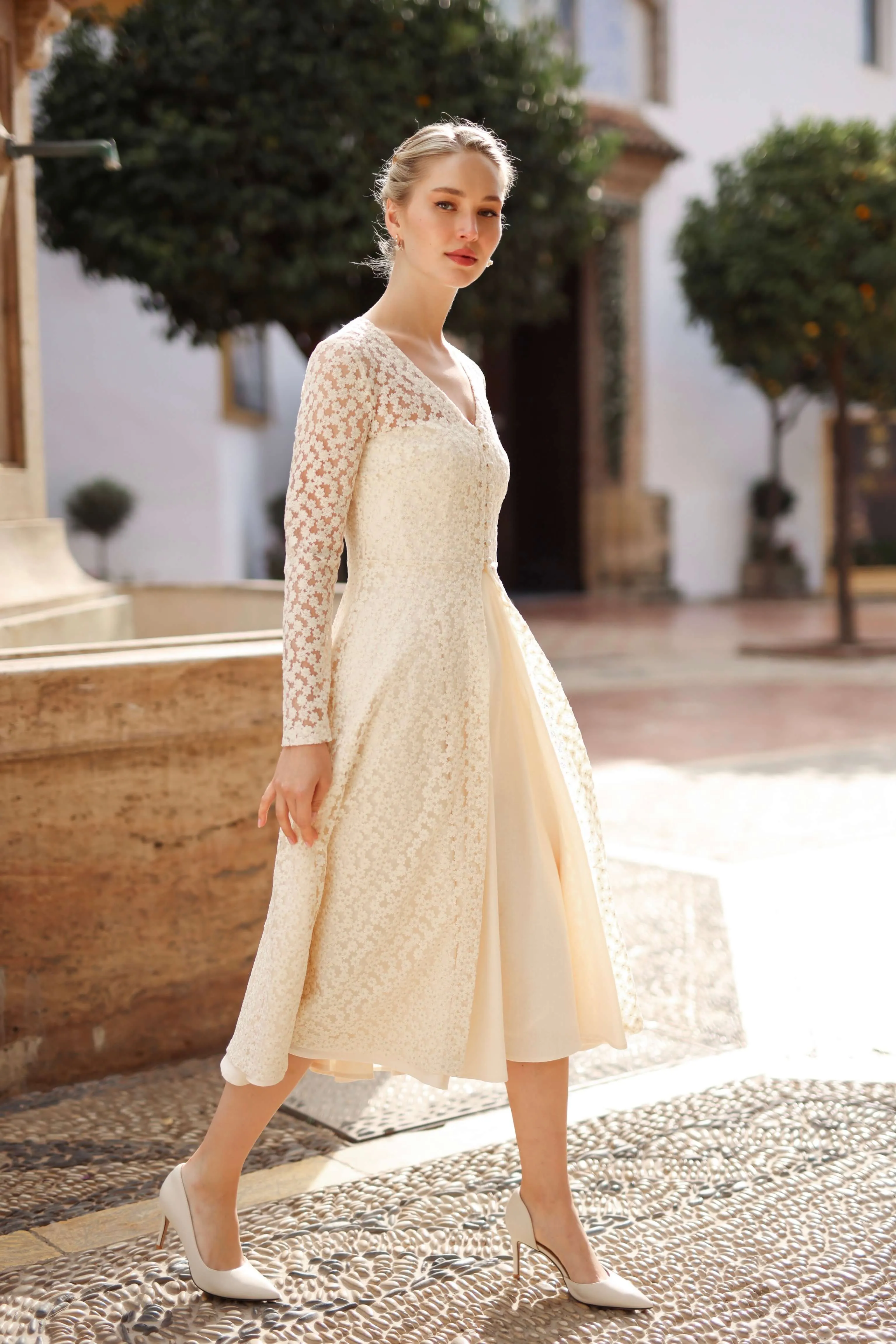 Priscilla Midi Dress sold by GAALA product image thumbnail 5