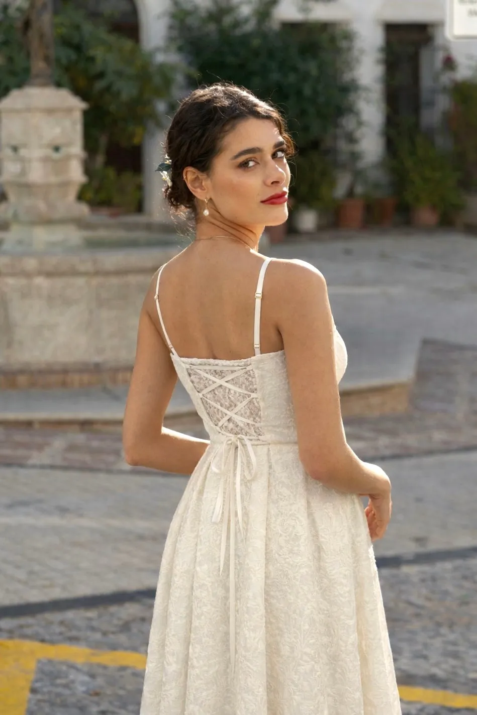 Isla Lace Dress sold by GAALA product image thumbnail 4