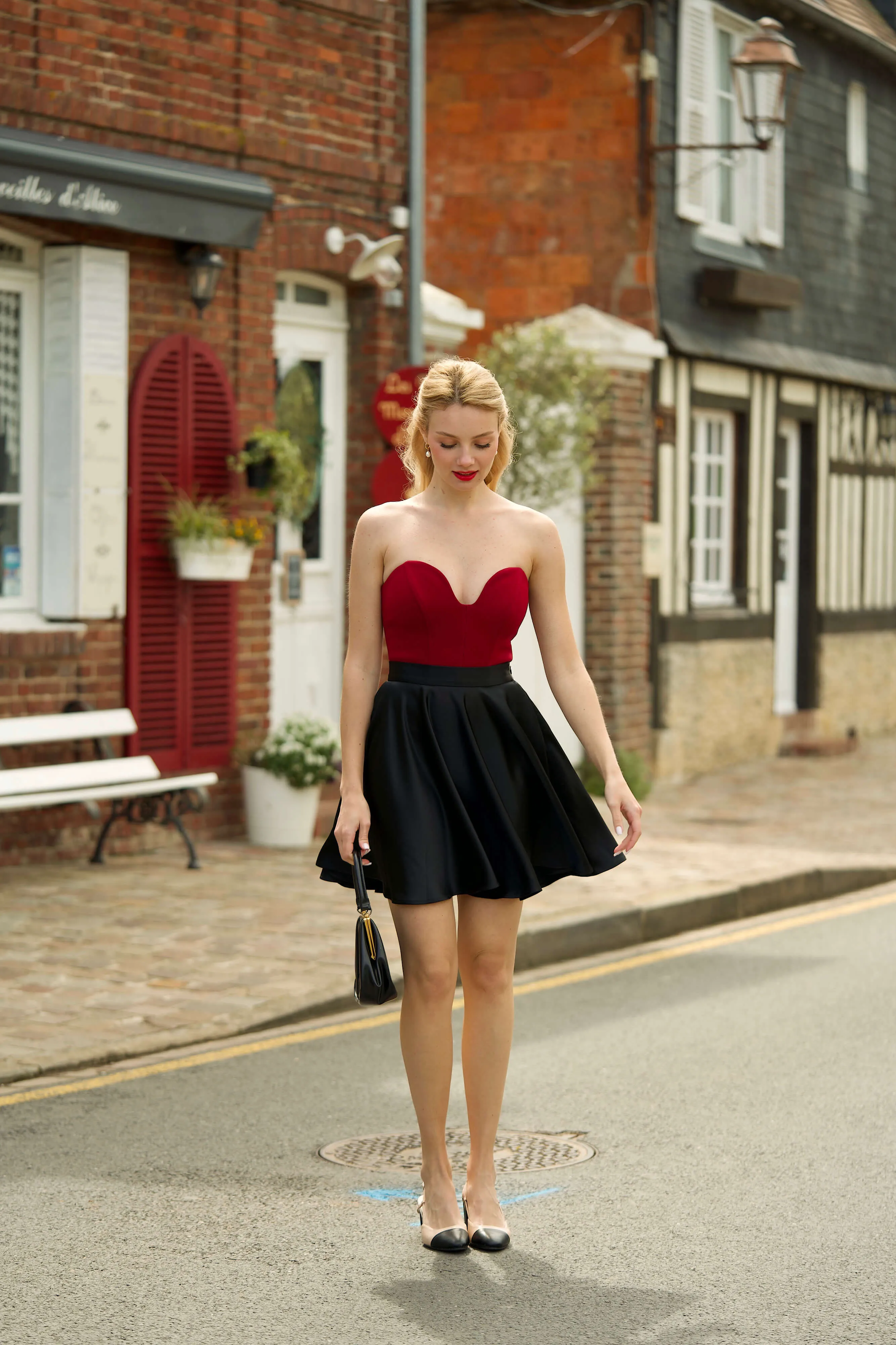 Eleanor Cropped Corset Top sold by GAALA product image thumbnail 2