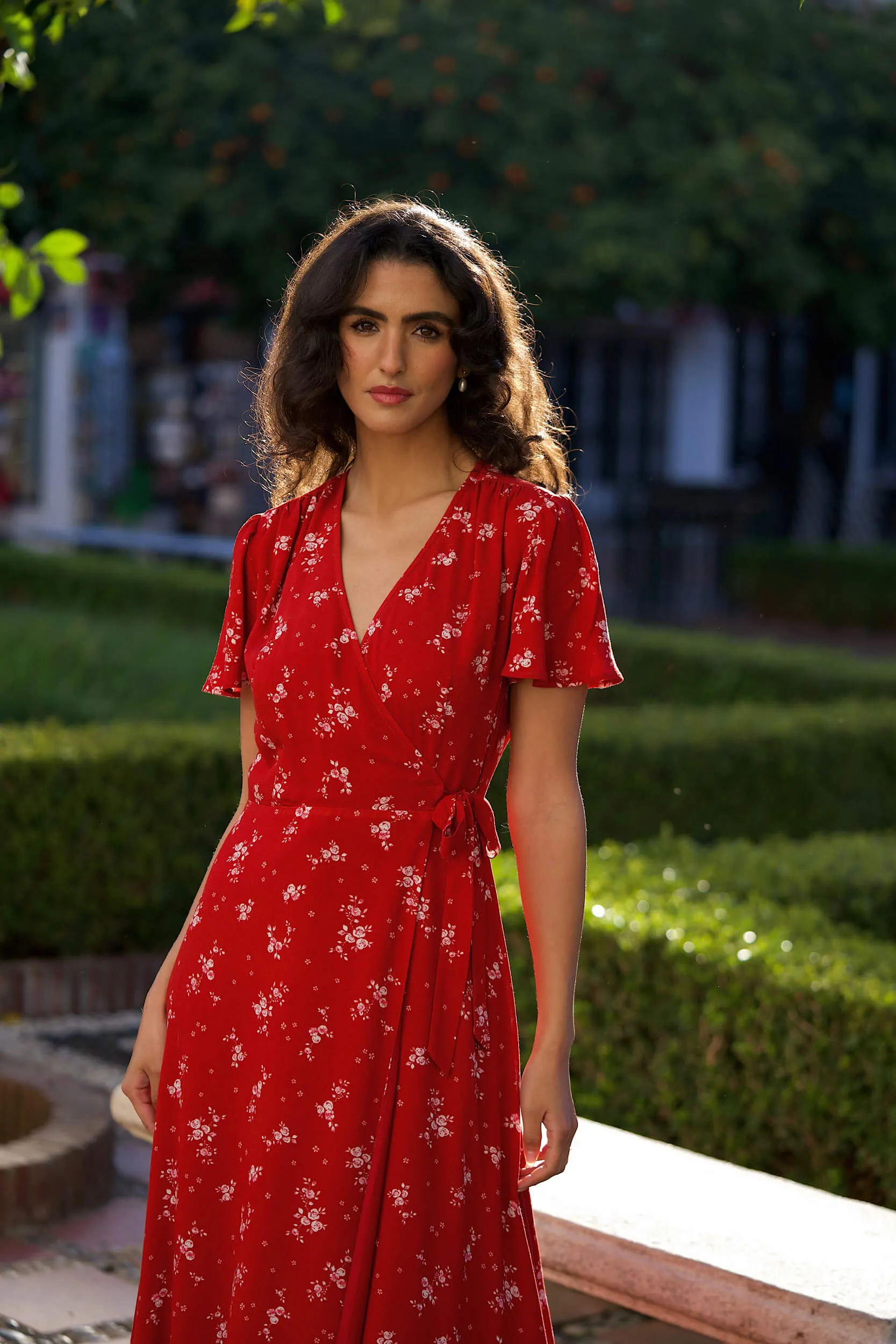 Arlette Wrap Dress sold by GAALA product image thumbnail 2