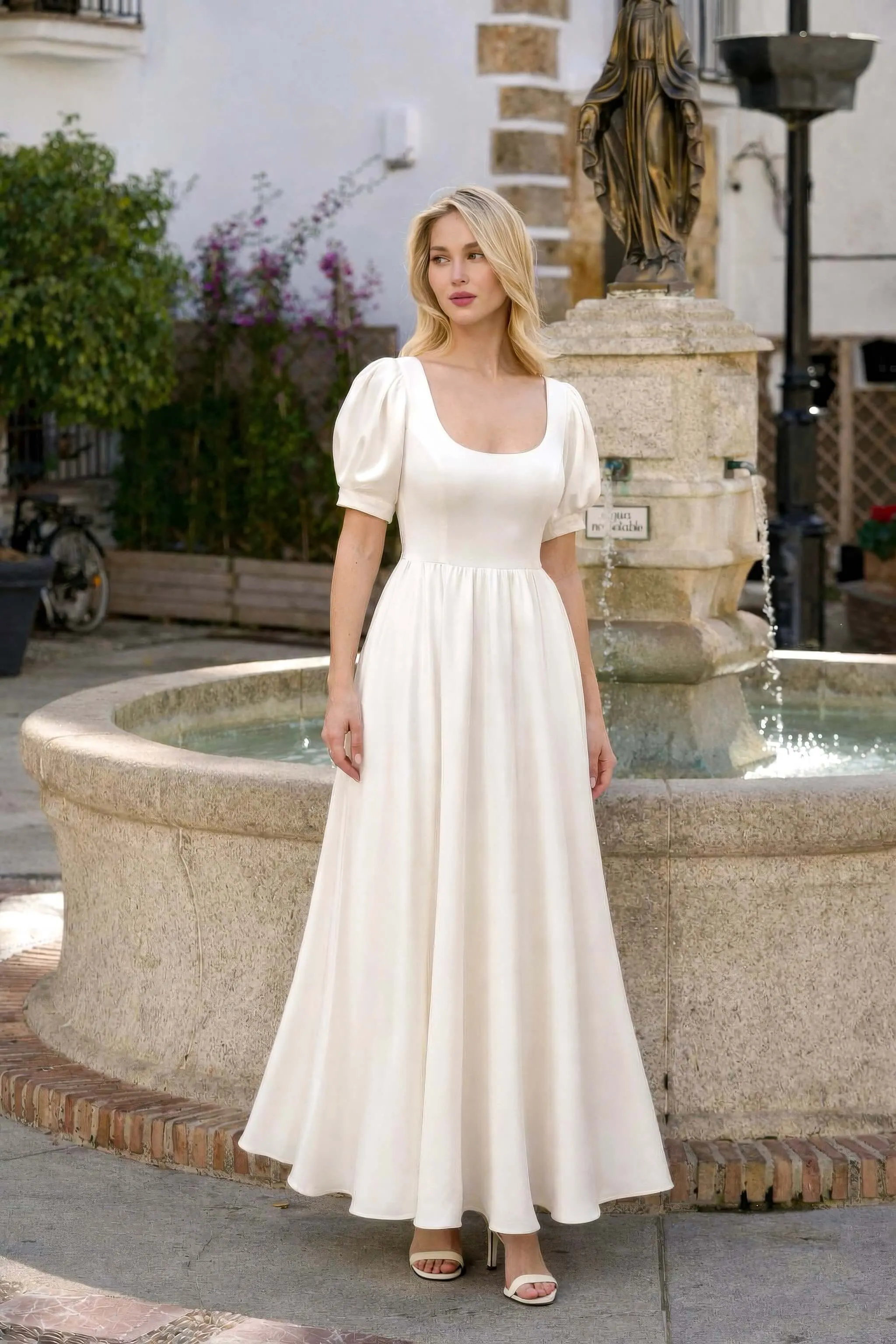 Lenora Silk Dress sold by GAALA product image thumbnail 2