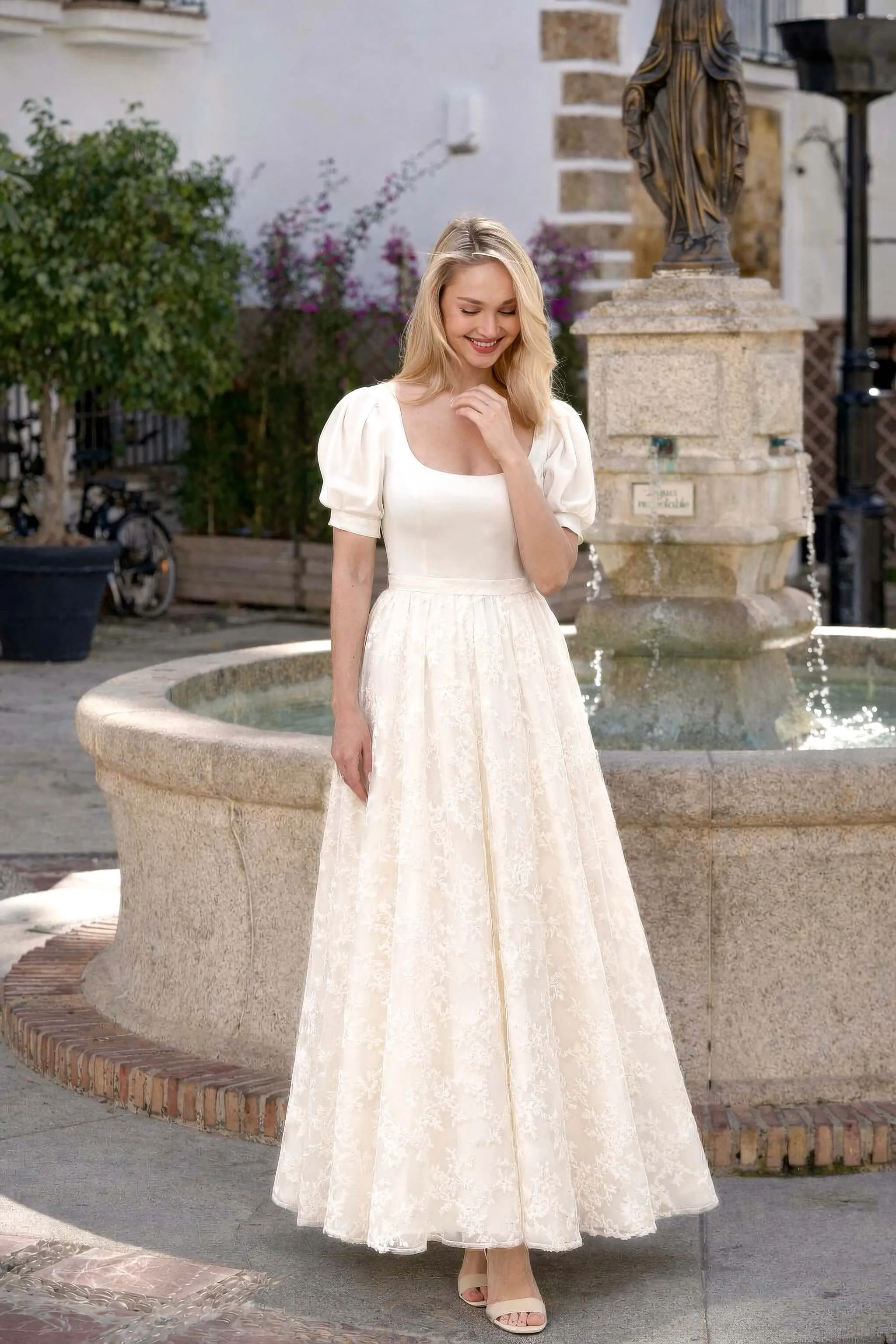 Lenora Silk Dress sold by GAALA