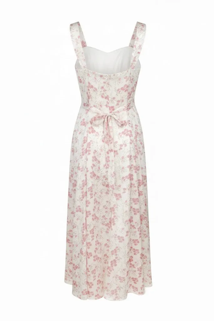 Camellia Silk Dress sold by GAALA product image thumbnail 5