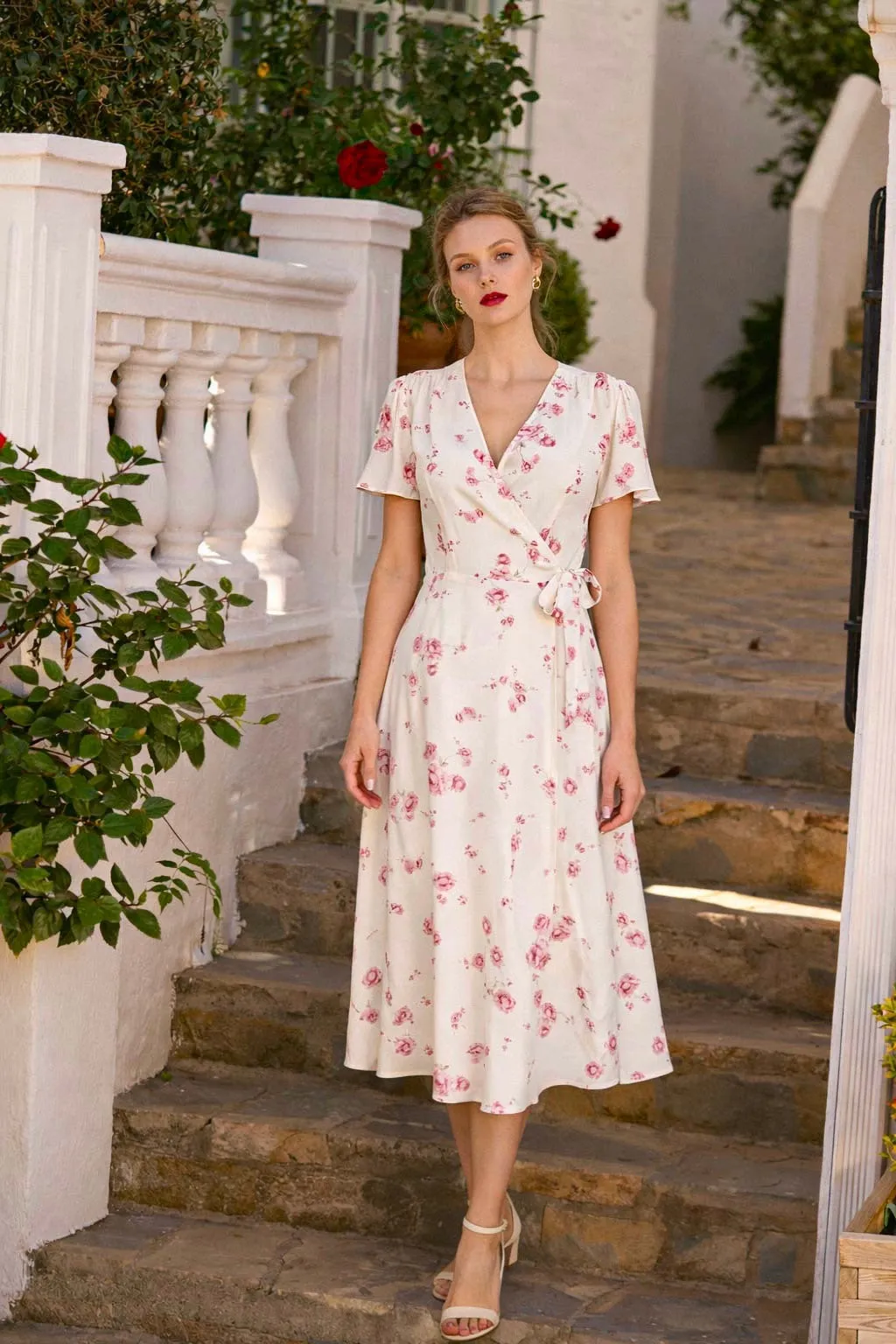 Arlette Wrap Dress sold by GAALA product image thumbnail 2