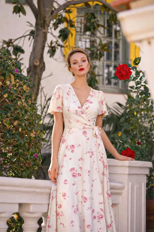 Arlette Wrap Dress made by GAALA