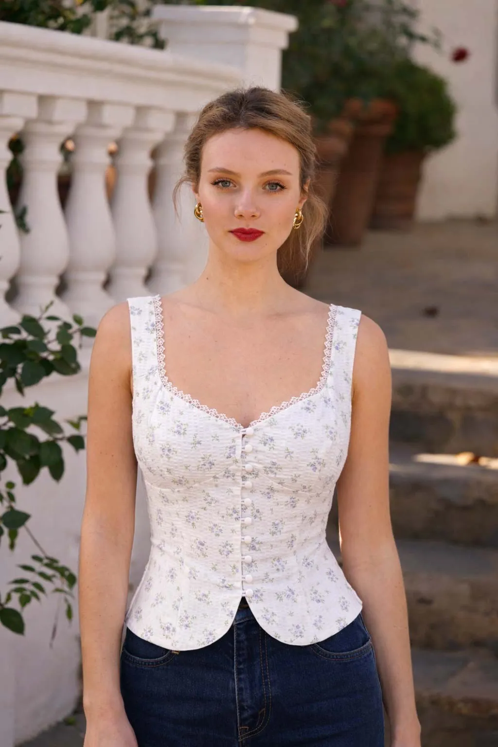 Eda Cotton Blouse sold by GAALA