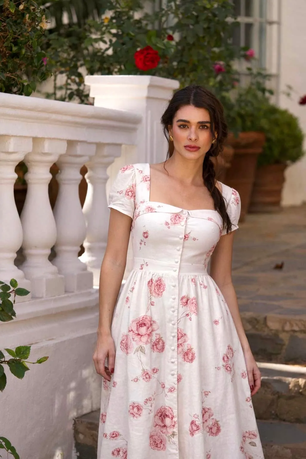 Estelle Button Down Dress sold by GAALA product image thumbnail 2