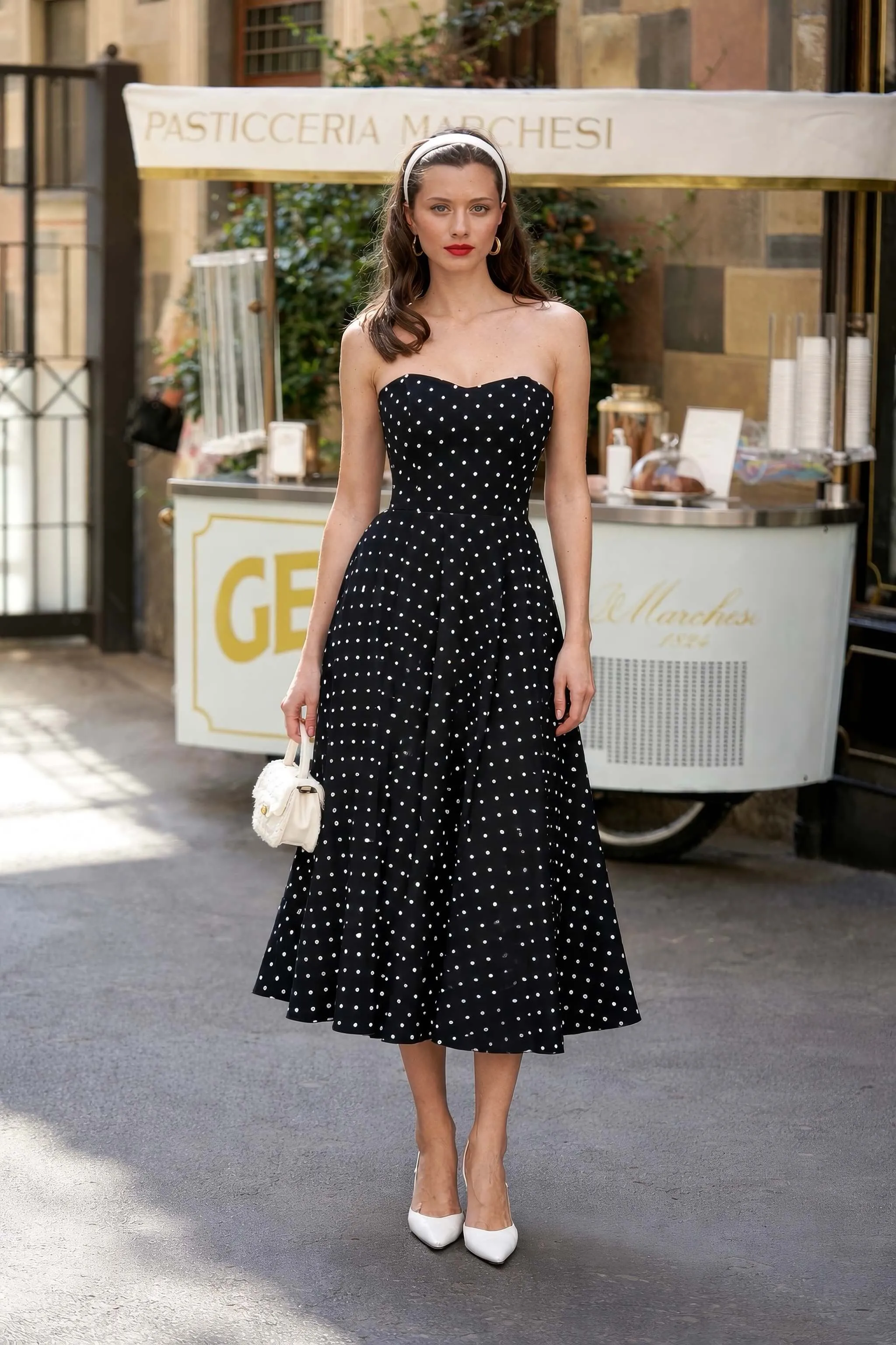 Priscilla Midi Dress sold by GAALA