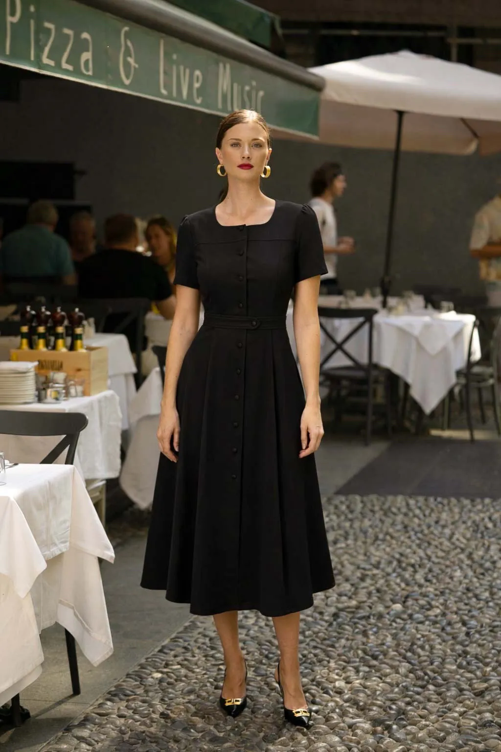 Rina Midi Dress sold by GAALA